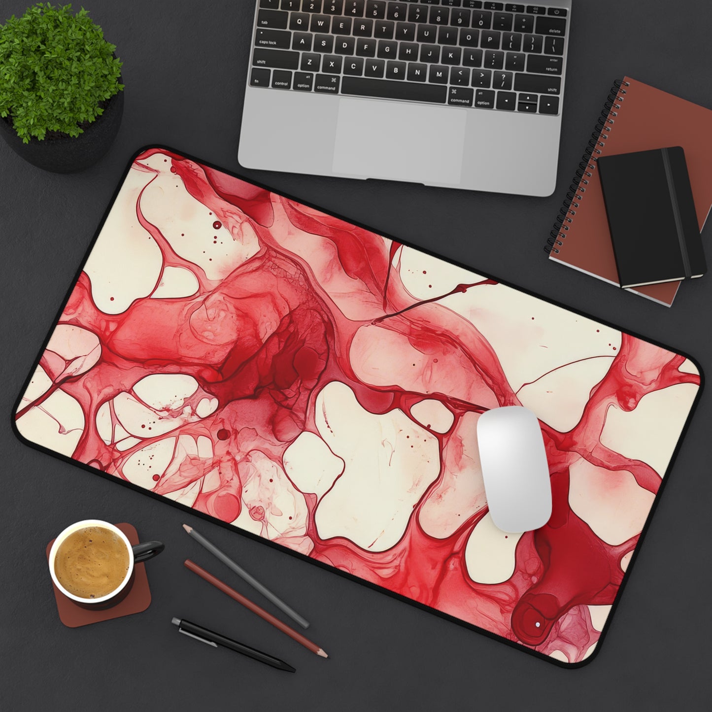 CherryLuster Desk Mat - Stylish Office Organizer