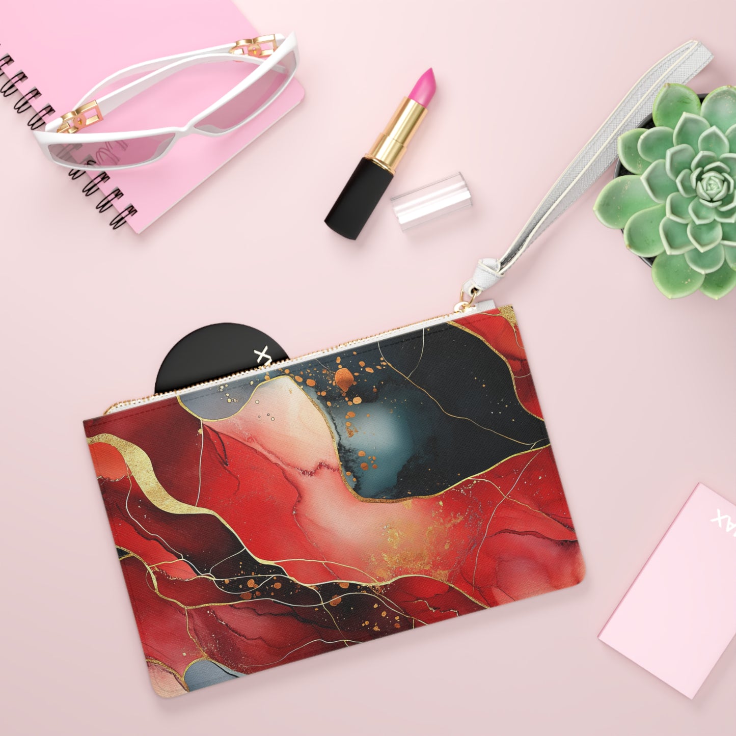 Marbled Cherry Essence- Stylish Accessory for Every Occasion
