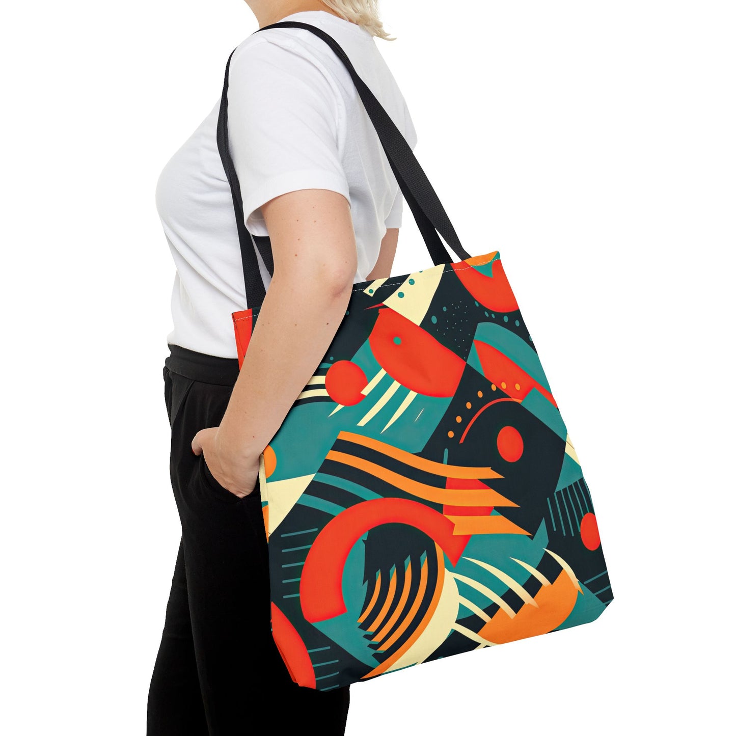 Timeless Techscape. Tote Bag for Everyday Use