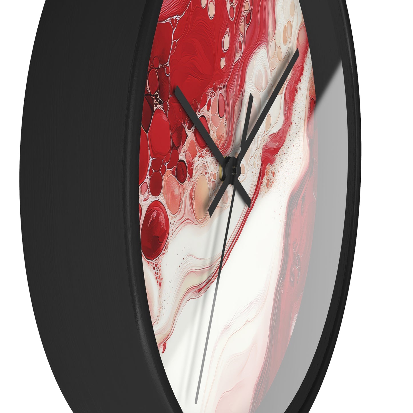 Cherry Aurora. Wall Clock - Artistic Home Decor