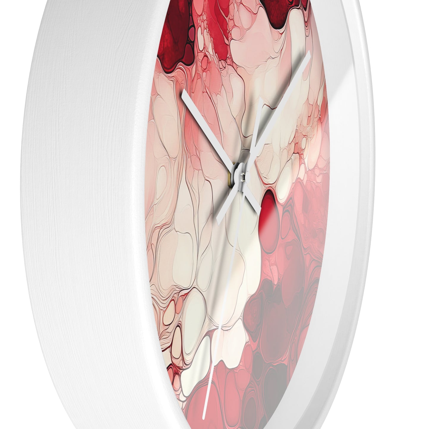 Cherry Storm. Wall Clock - Artistic Home Decor