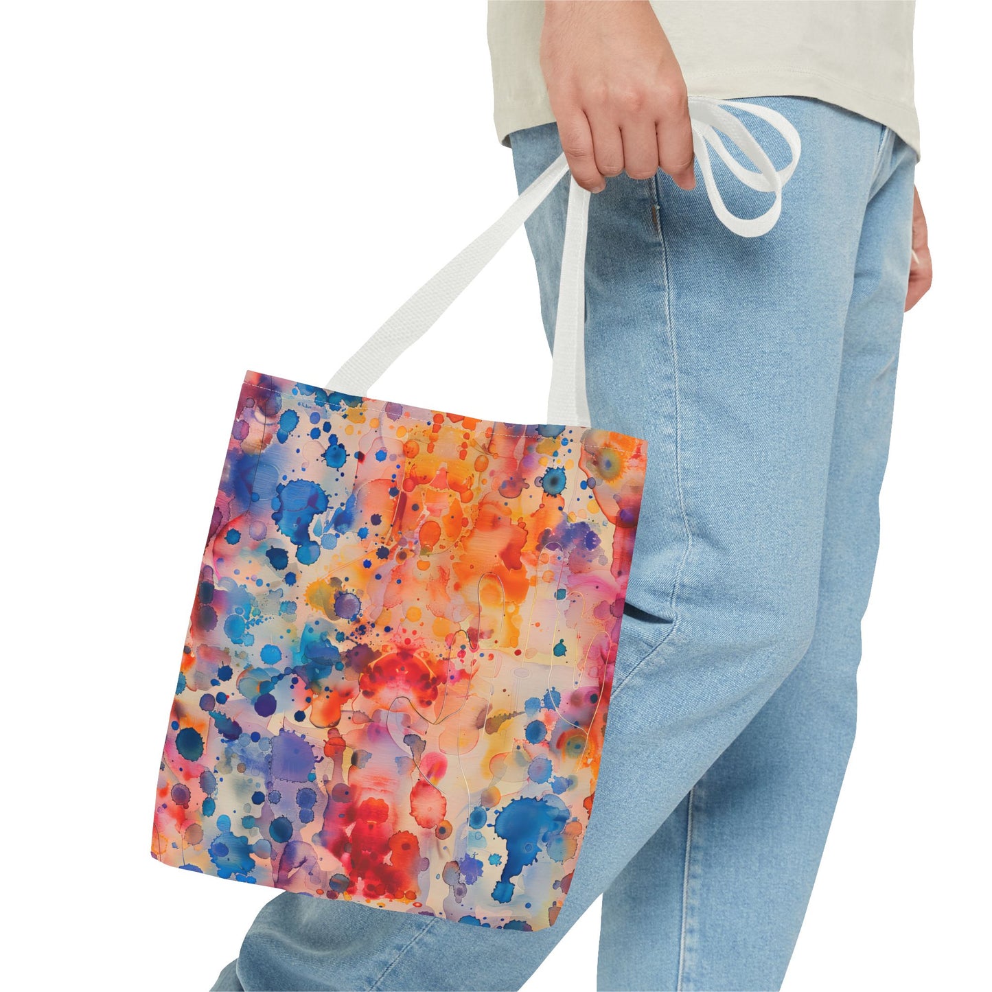 Hamsa Radiance. Tote Bag for Everyday Use