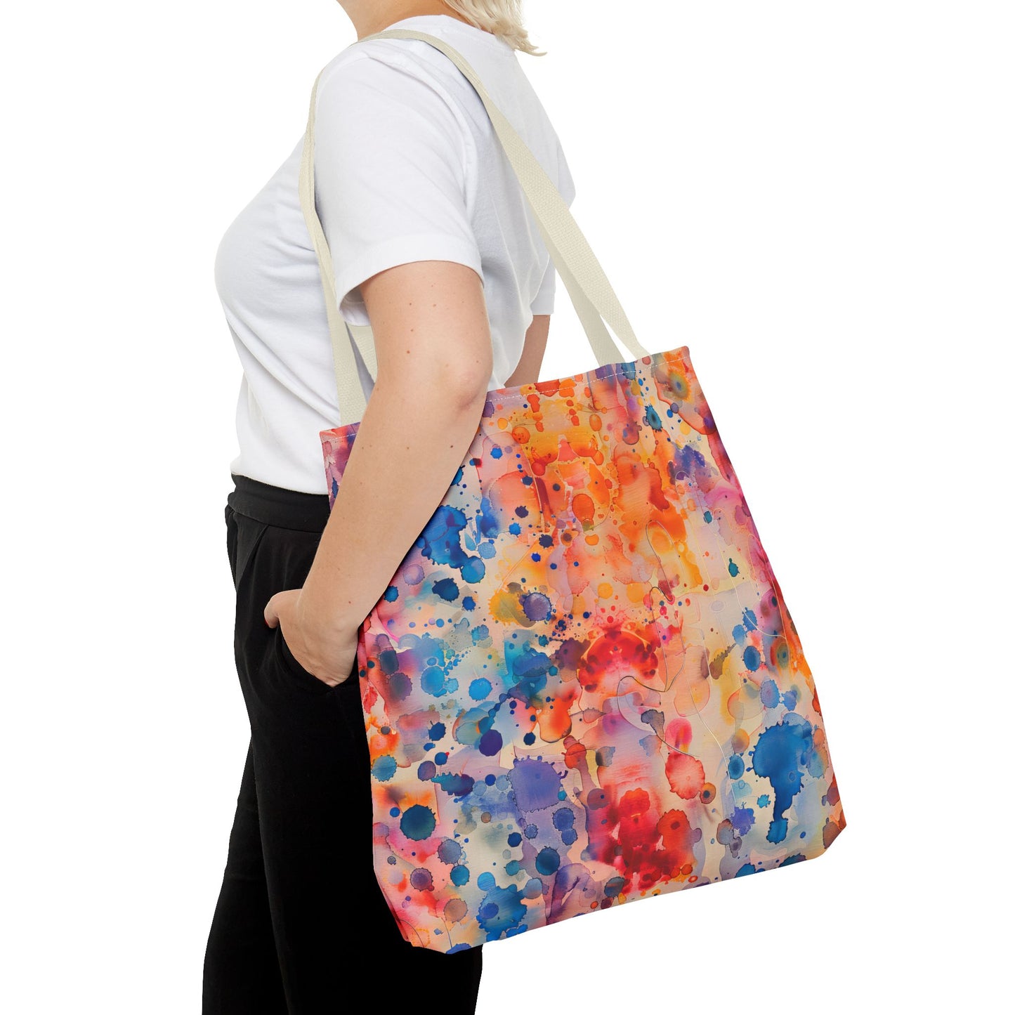 Hamsa Radiance. Tote Bag for Everyday Use