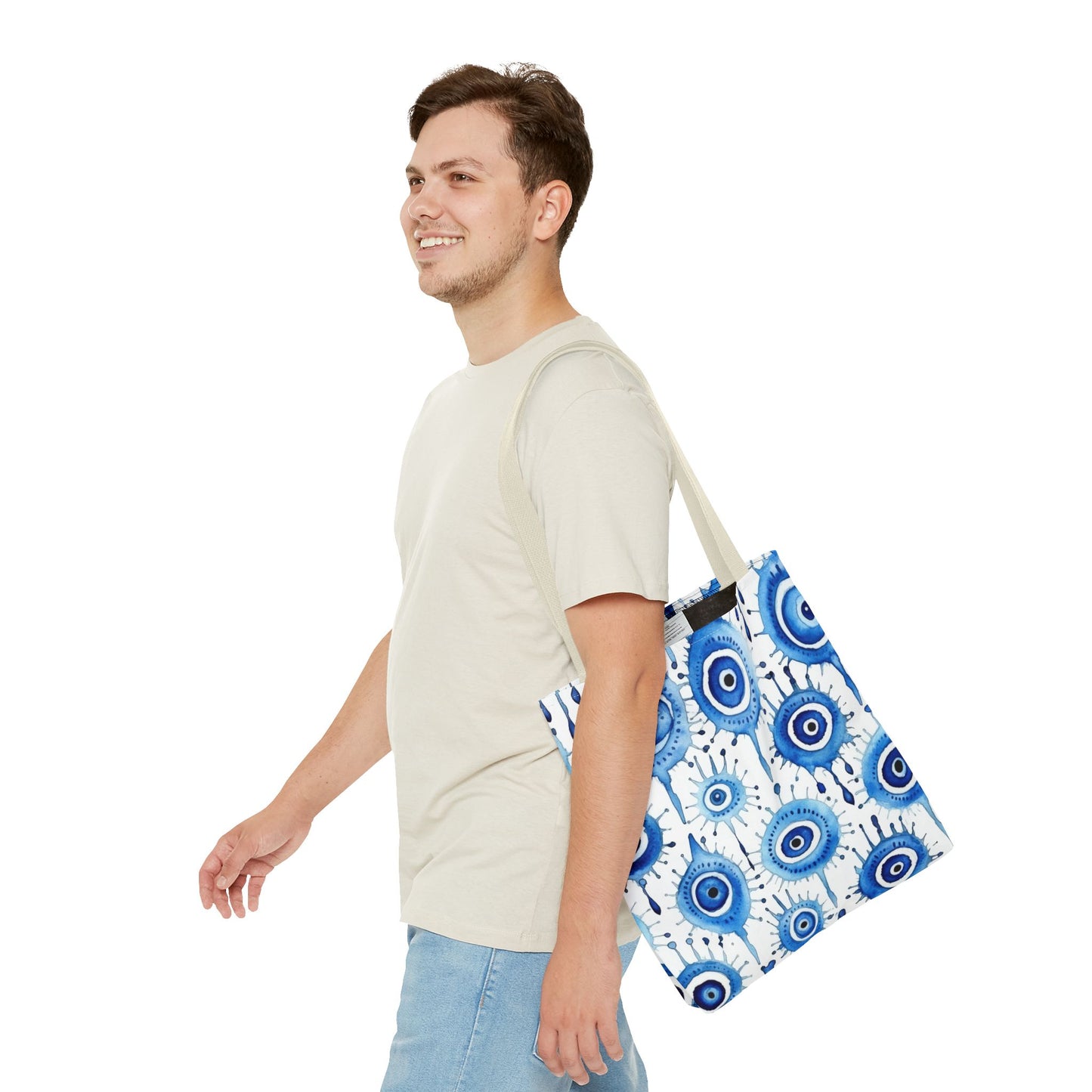 Evil Eye Cry. Tote Bag for Everyday Use