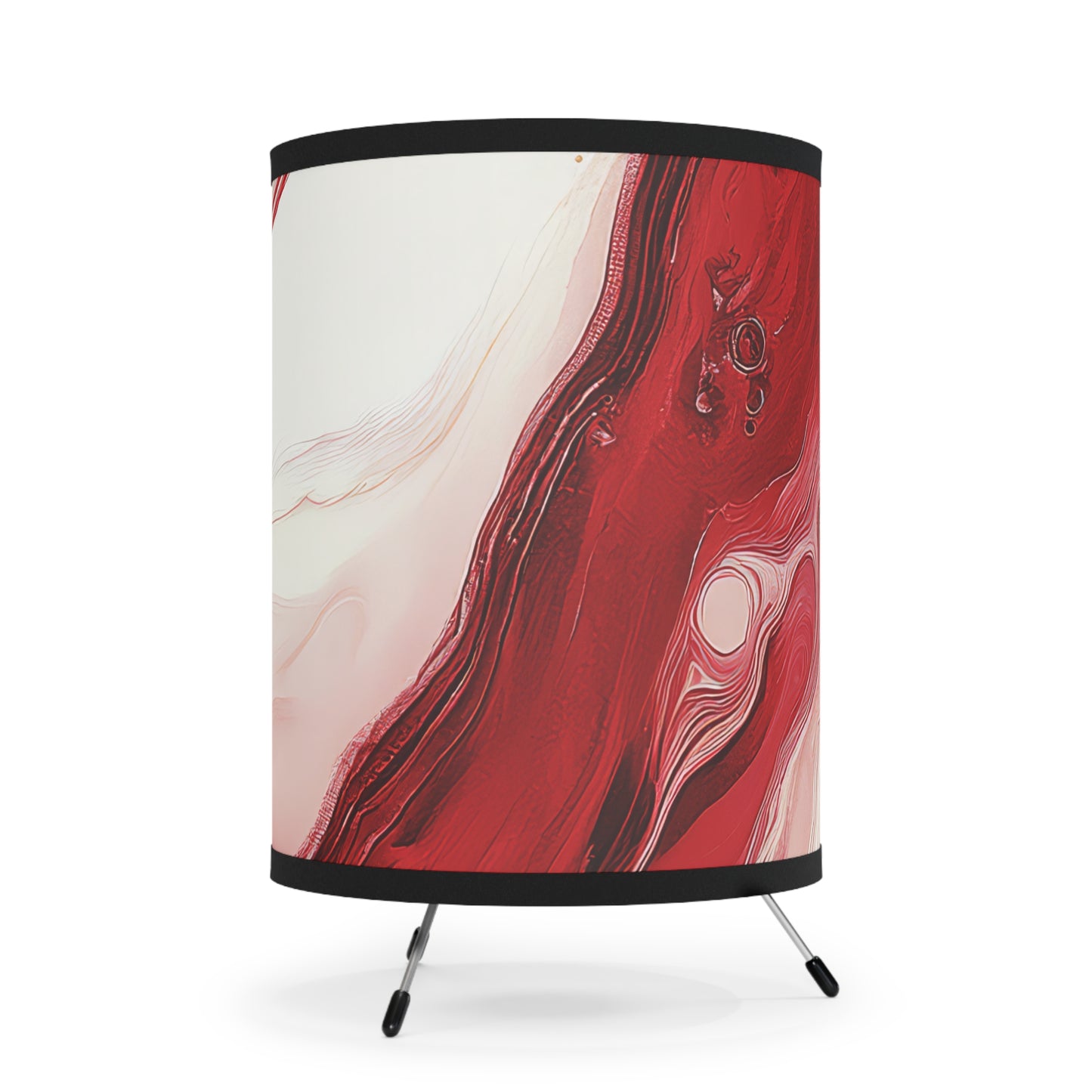 Cherry Aurora II. Modern Tripod Lamp