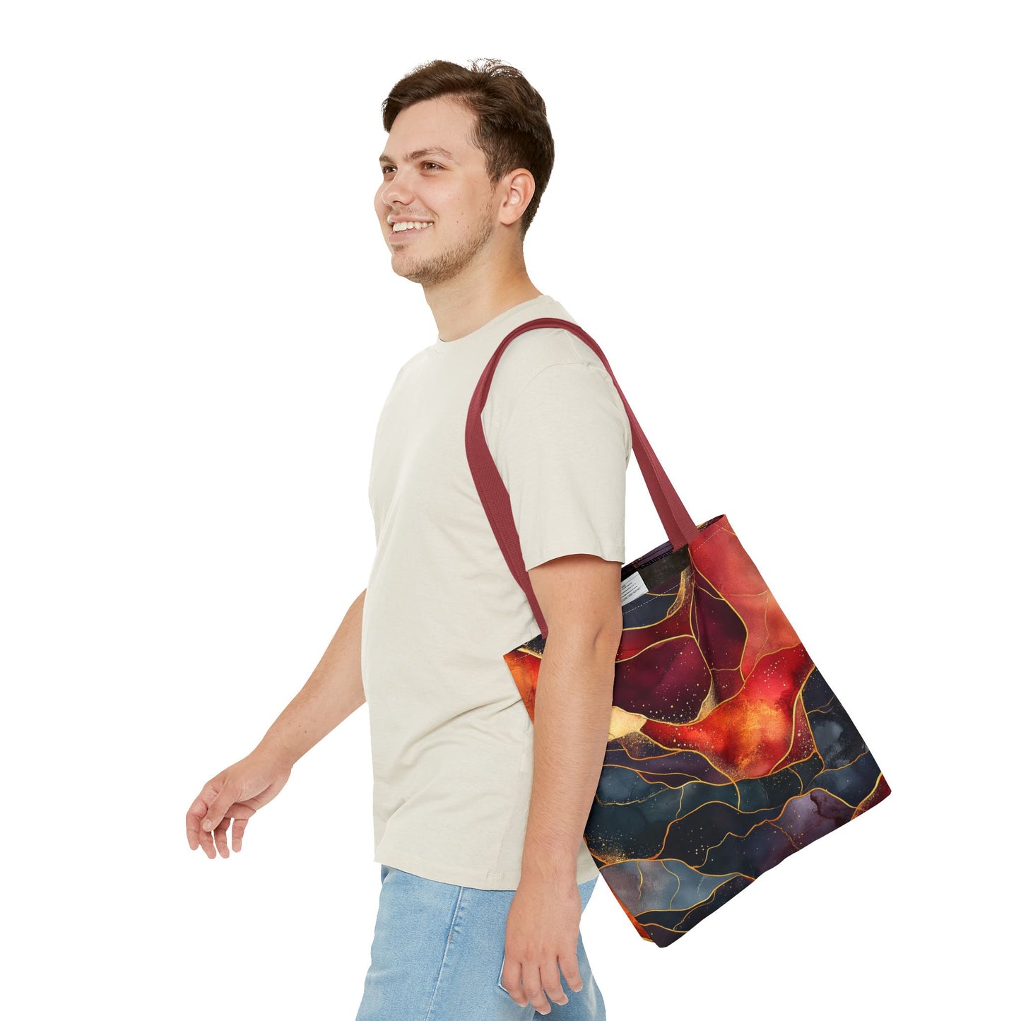 Velvet Cherry. Tote Bag for Everyday Use