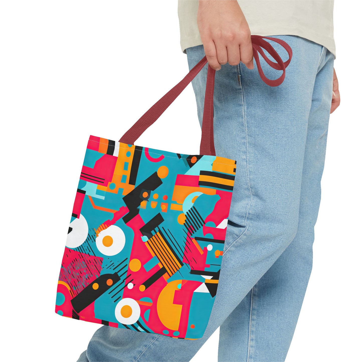 Technicolor Dreamscape . Tote Bag for Everyday Use