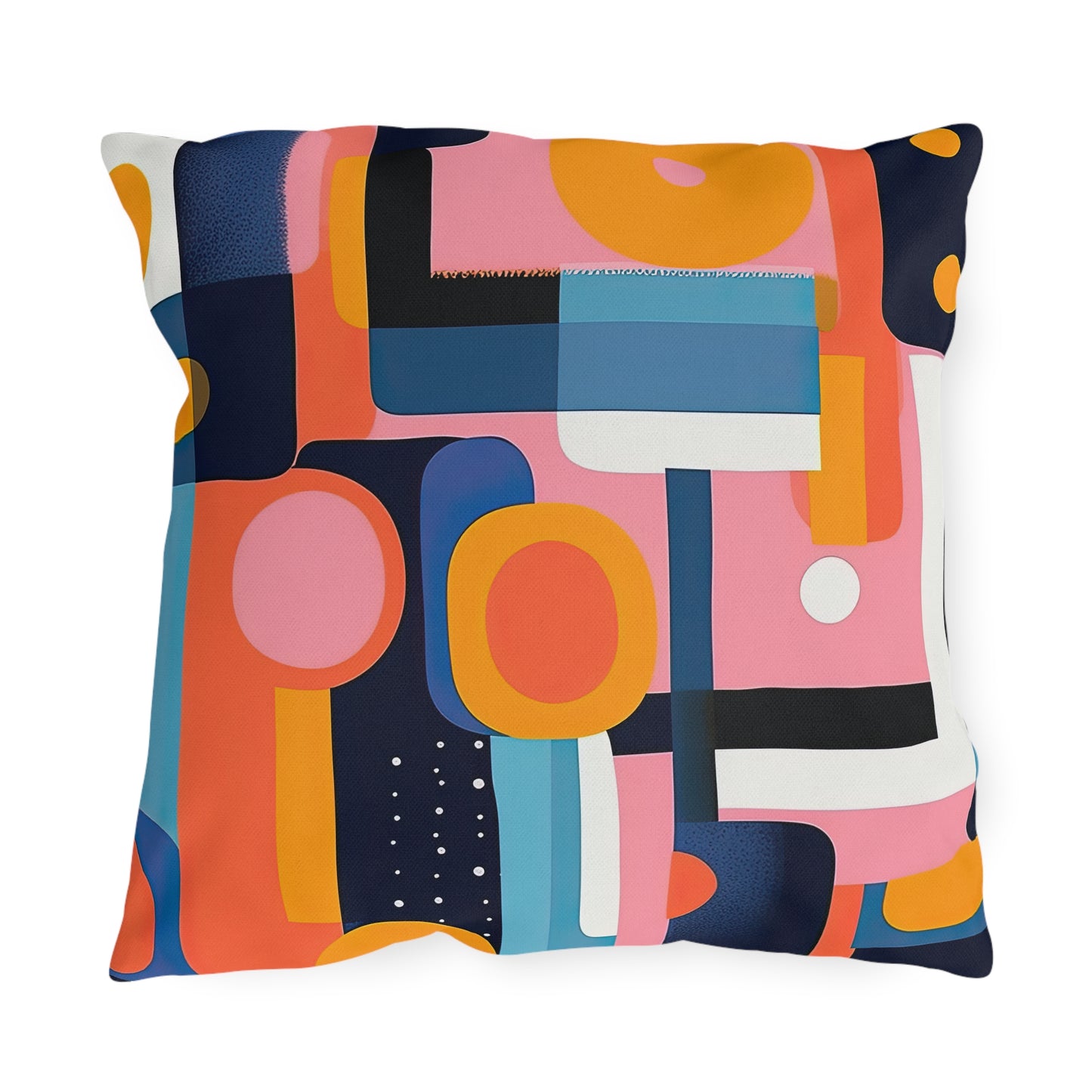 Etheric Elegance. Nostalgia Meets Future Outdoor Pillows