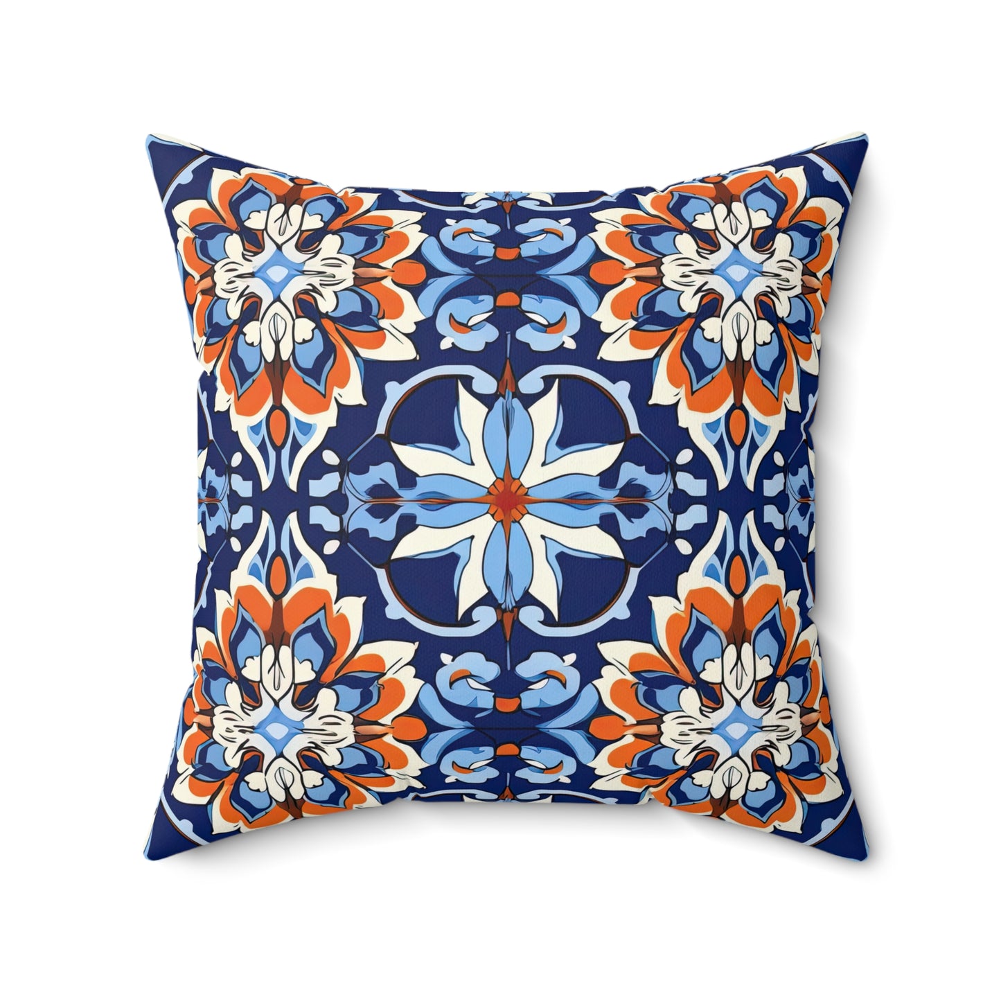 Souk Shadows Sonata . Spun Polyester Square Pillow