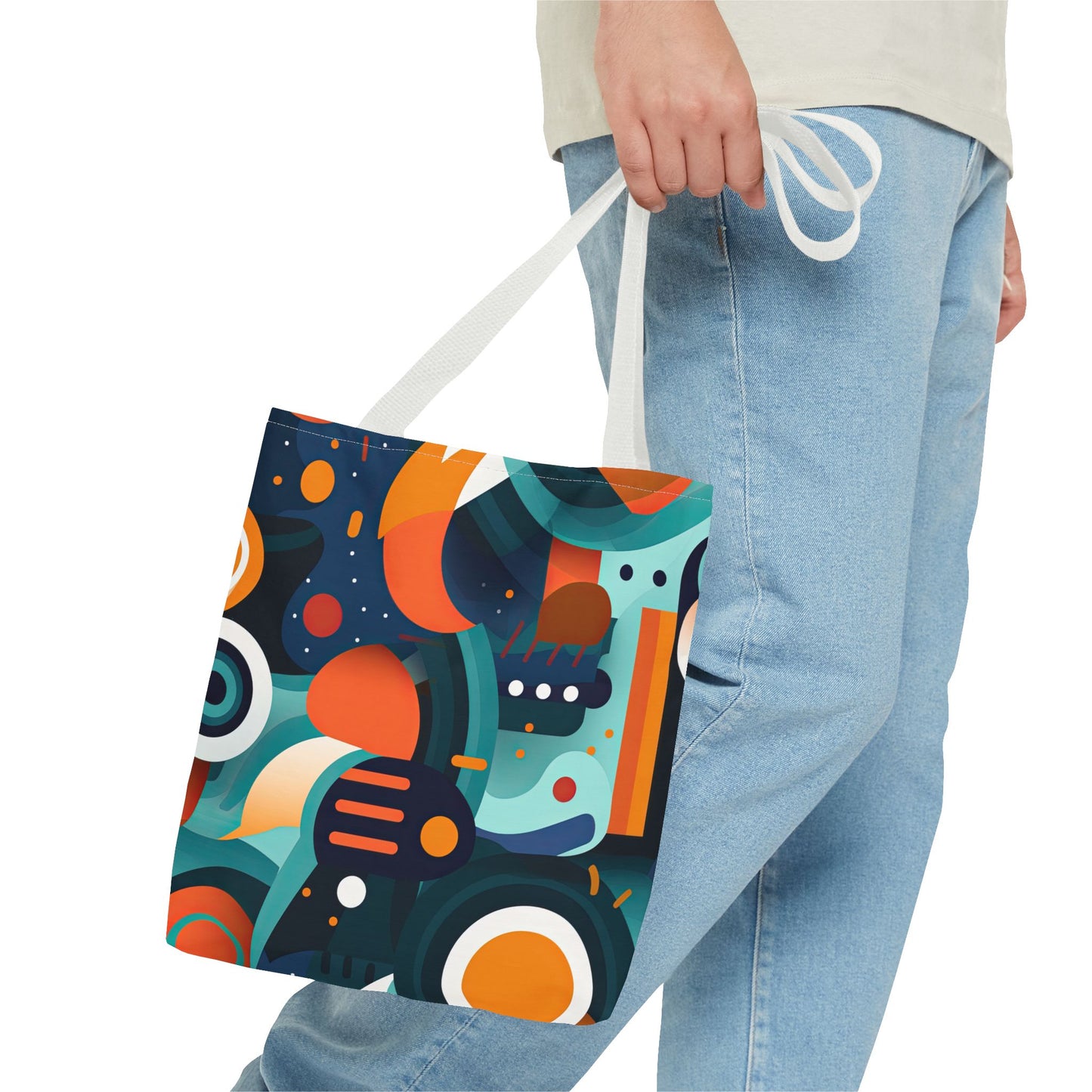 Retro Futurism. Tote Bag for Everyday Use