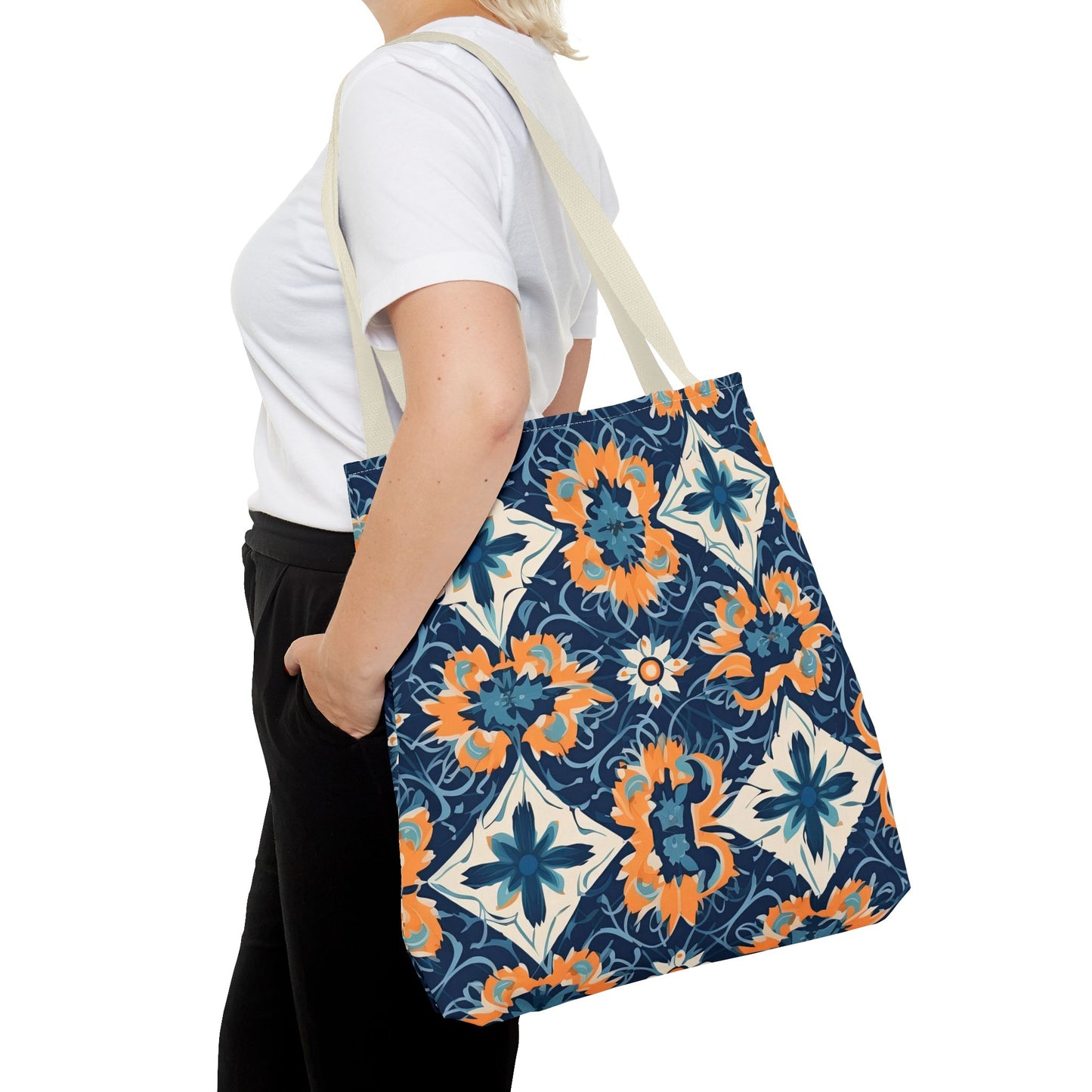 Velvet Veil Vision. Tote Bag for Everyday Use