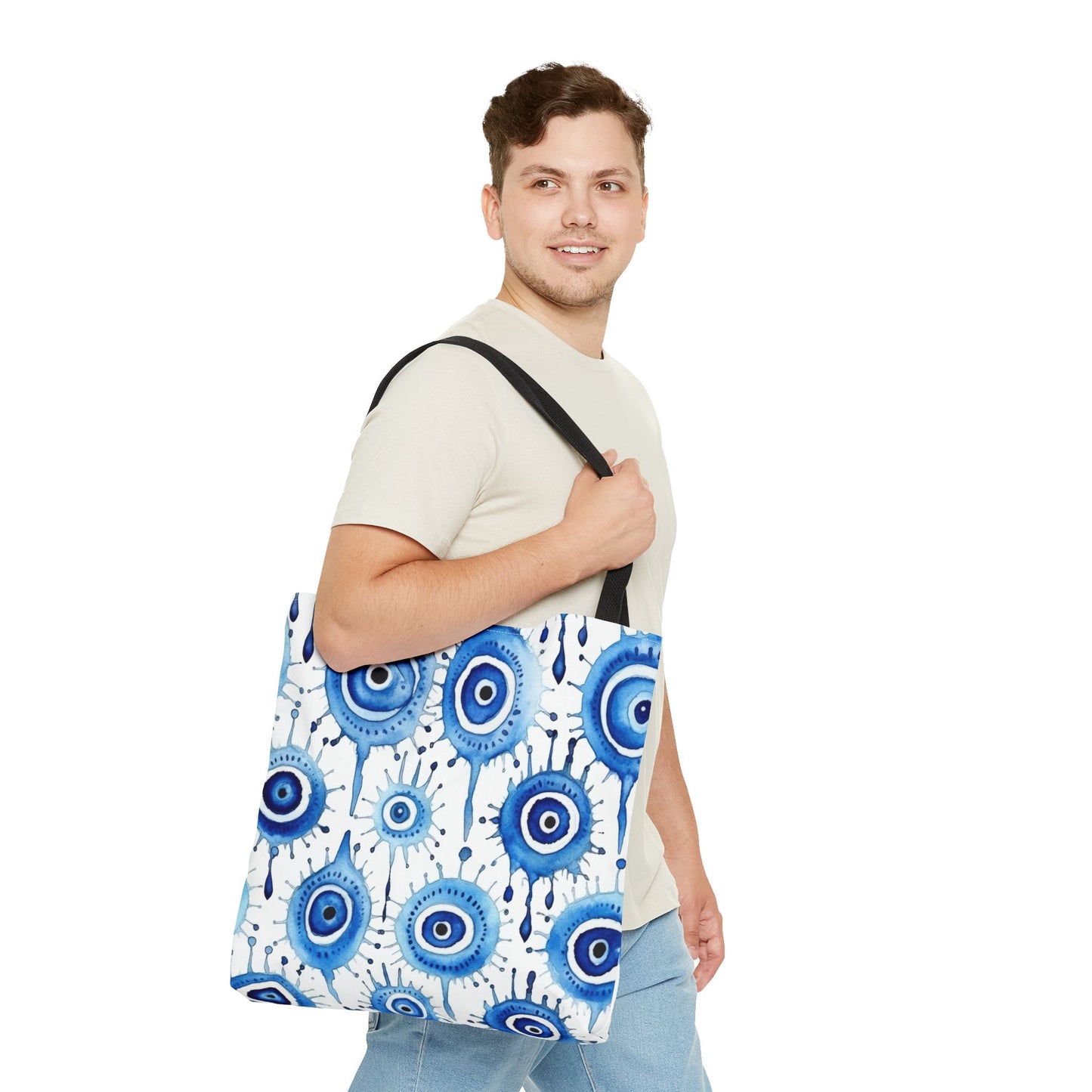 Evil Eye Cry. Tote Bag for Everyday Use