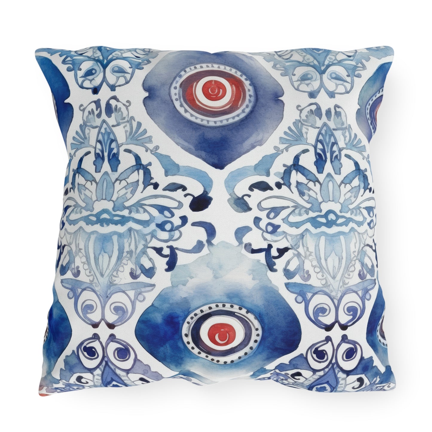 Hand Of Envy. Outdoor Pillows