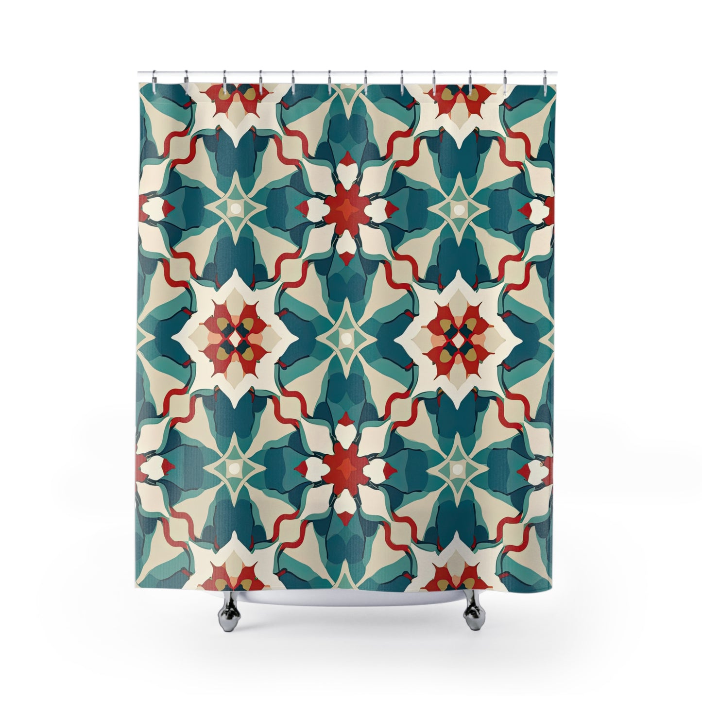 Atlas Dreamscape Fresco . Shower Curtains