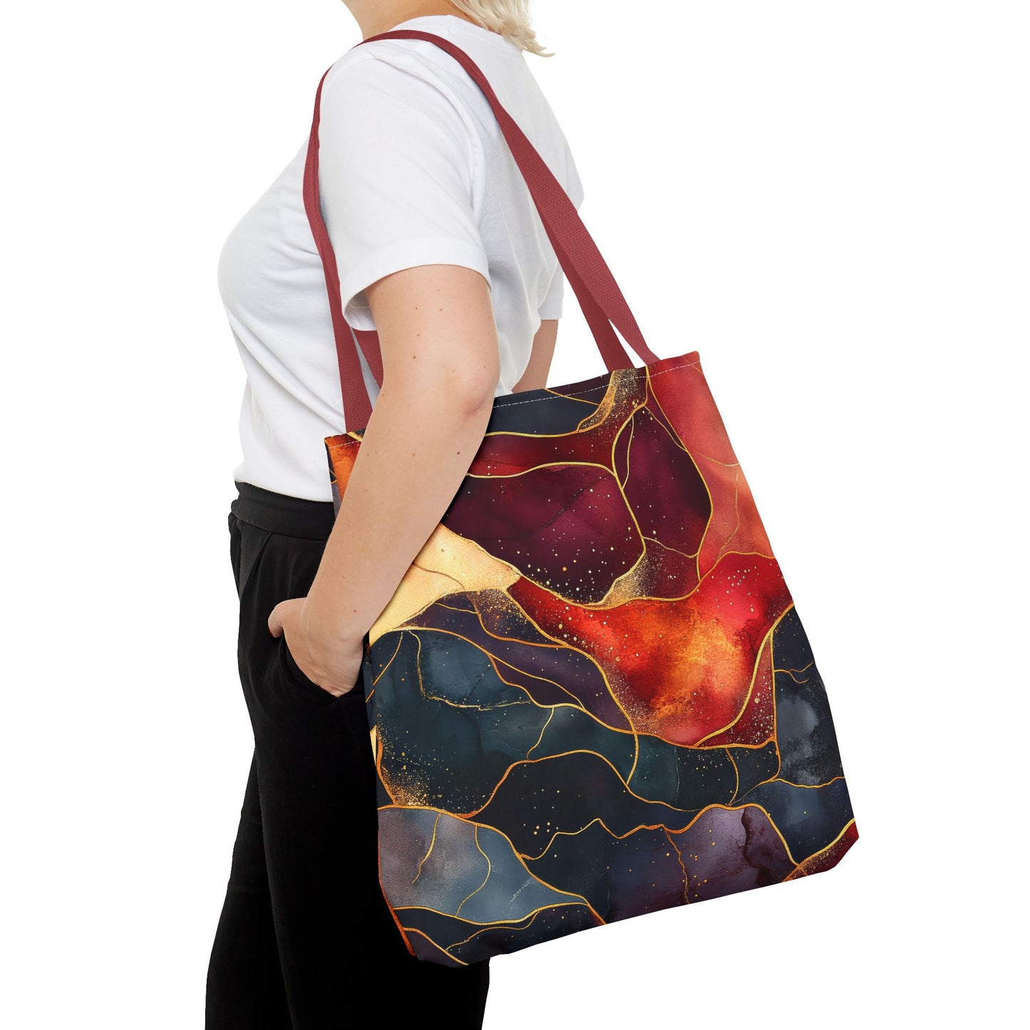 Velvet Cherry. Tote Bag for Everyday Use