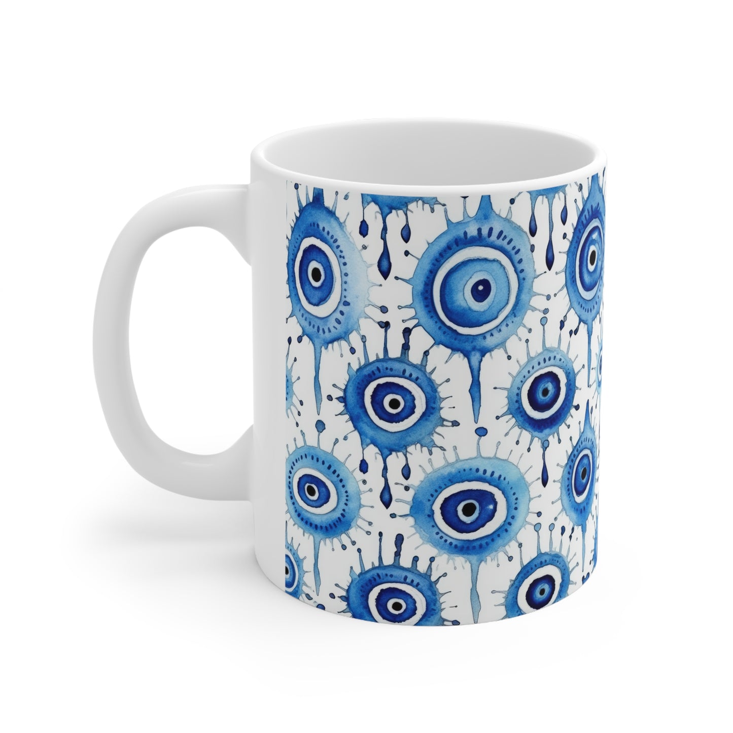 Evil Eye Cry. Ceramic Mug 11oz.