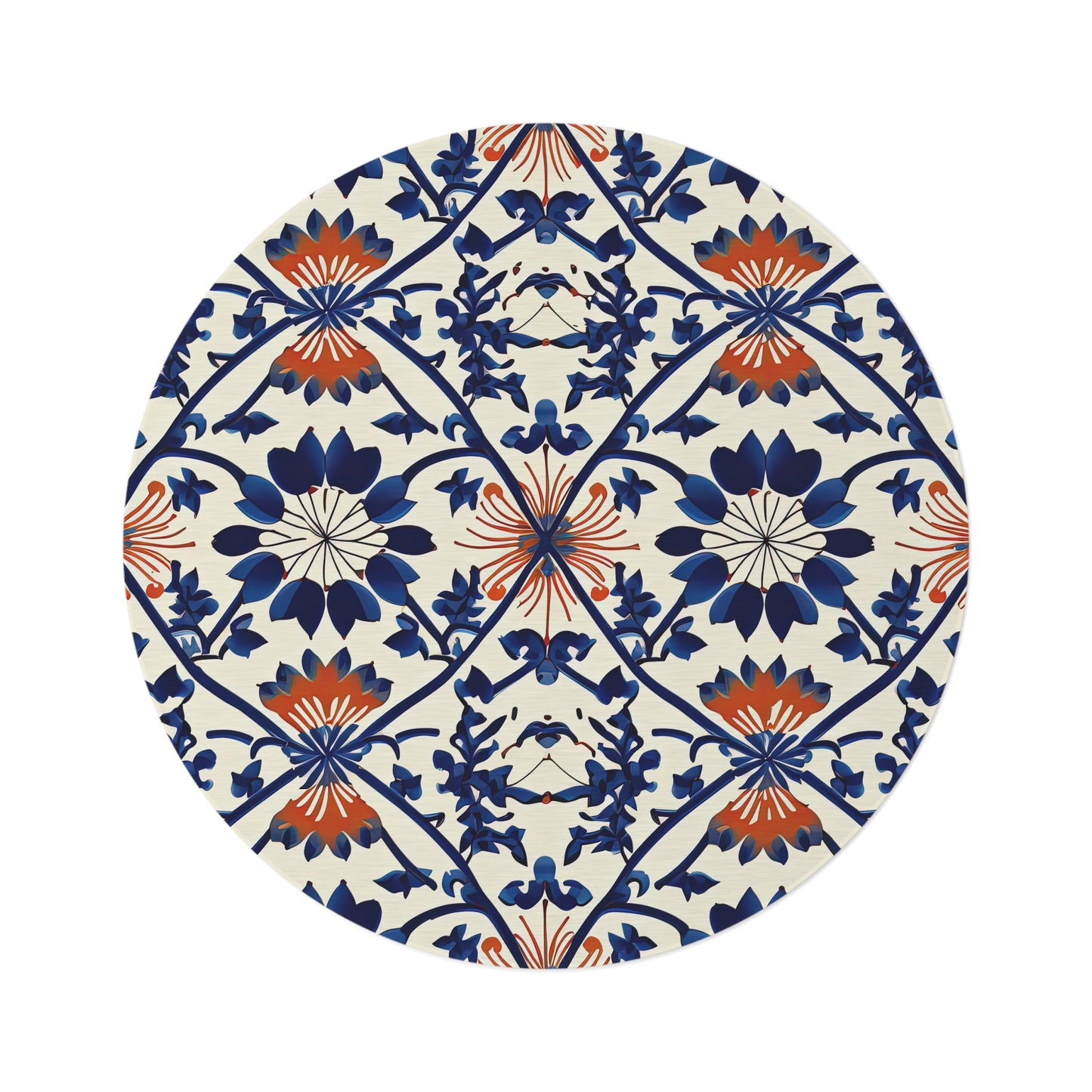 Berber Bliss Ballet .Round Rug