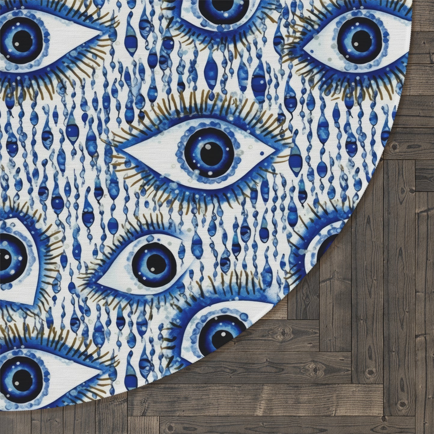 Mystic Glare. Round Rug