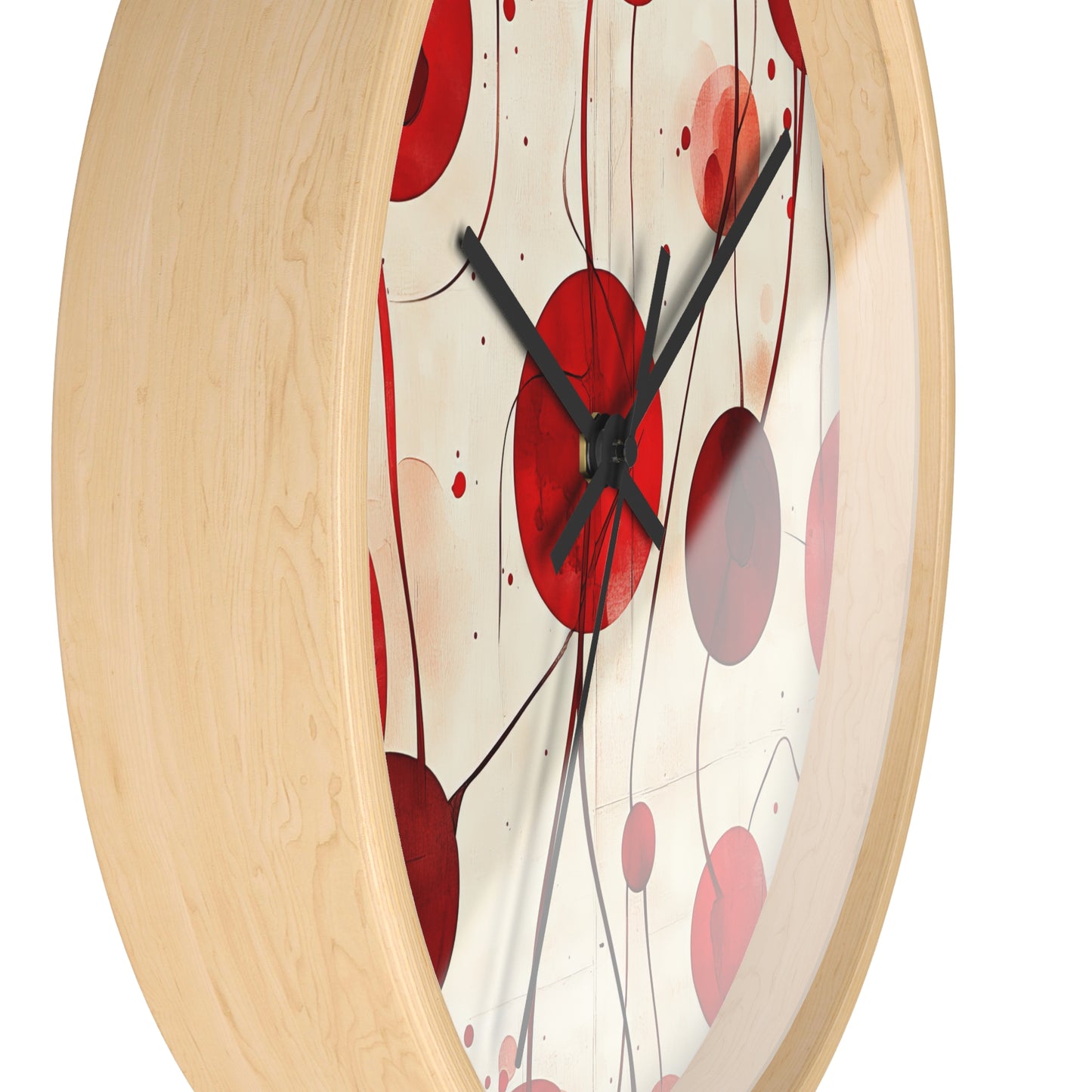 Vintage Cherry Wall Clock - Artistic Home Decor