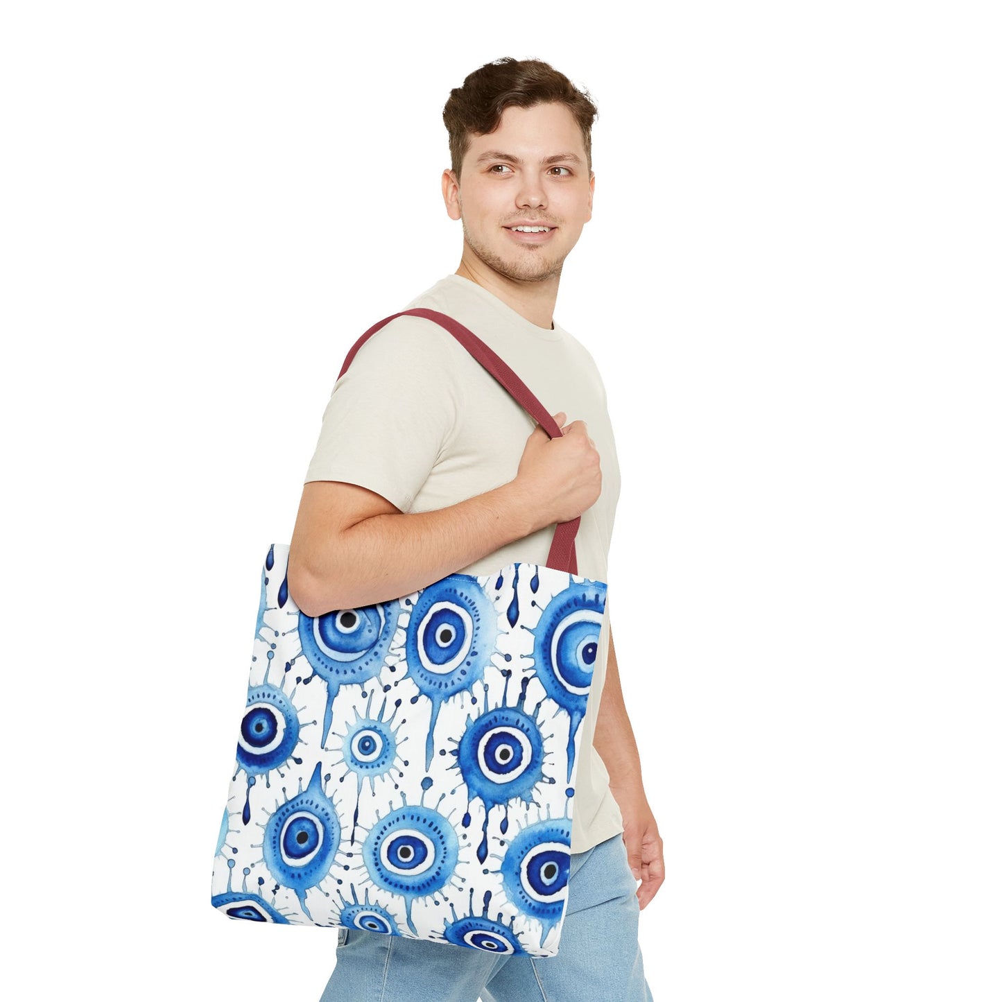 Evil Eye Cry. Tote Bag for Everyday Use