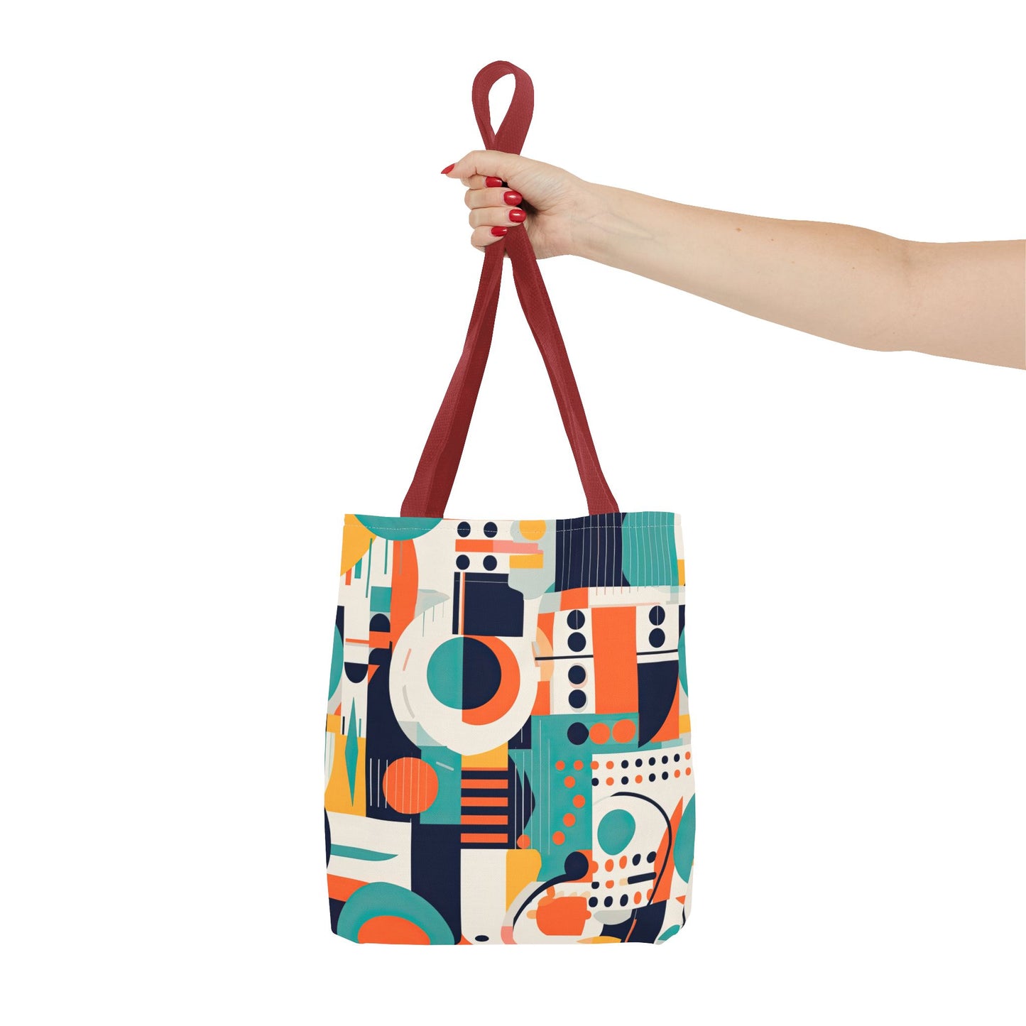Echoes of the Analog Future. Tote Bag for Everyday Use