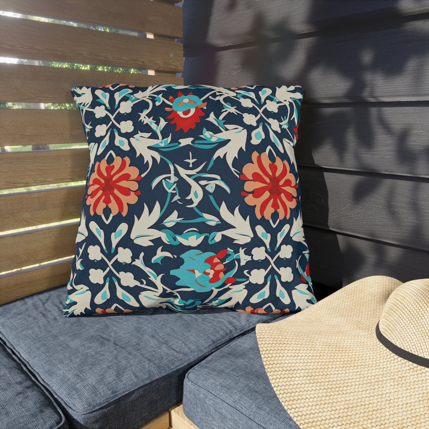 Nomadic Nightscape .Outdoor Pillows