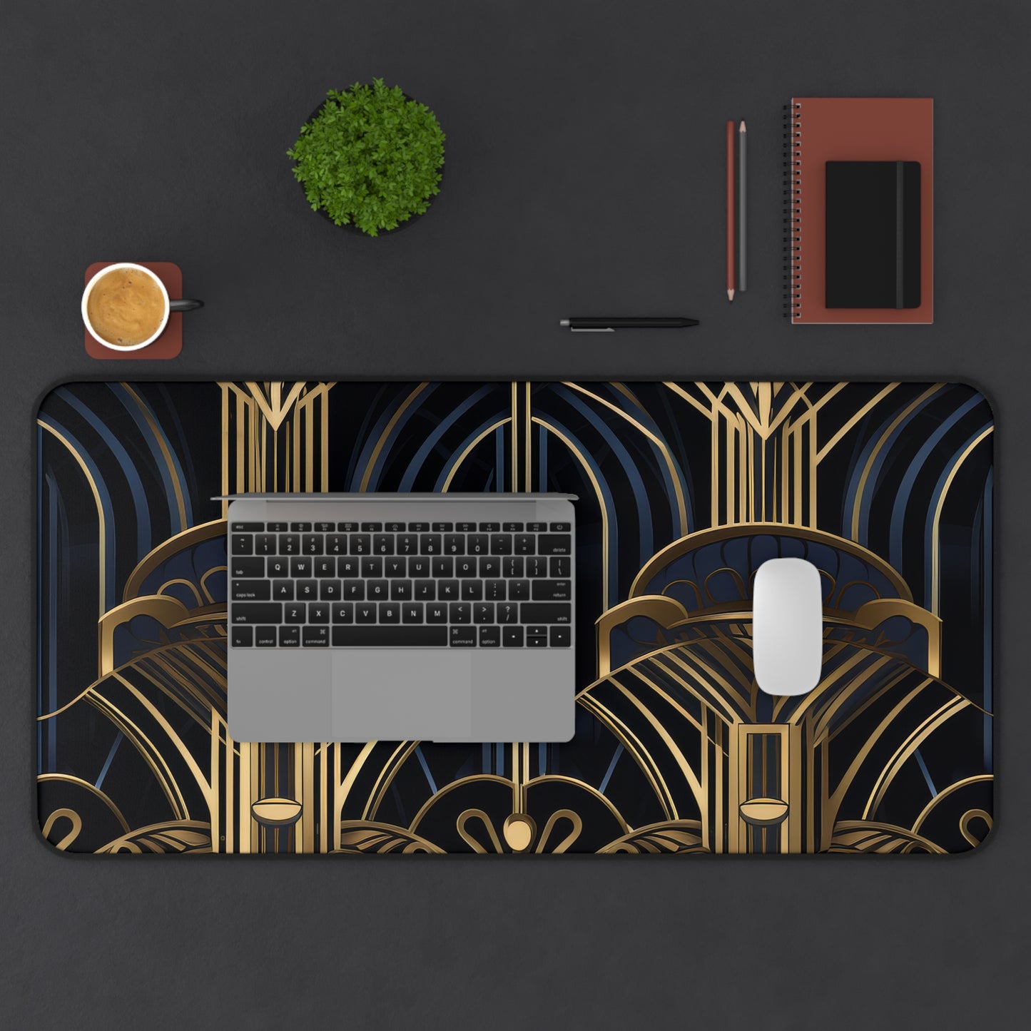 Deco Dance. Desk Mat - Stylish Office Organizer