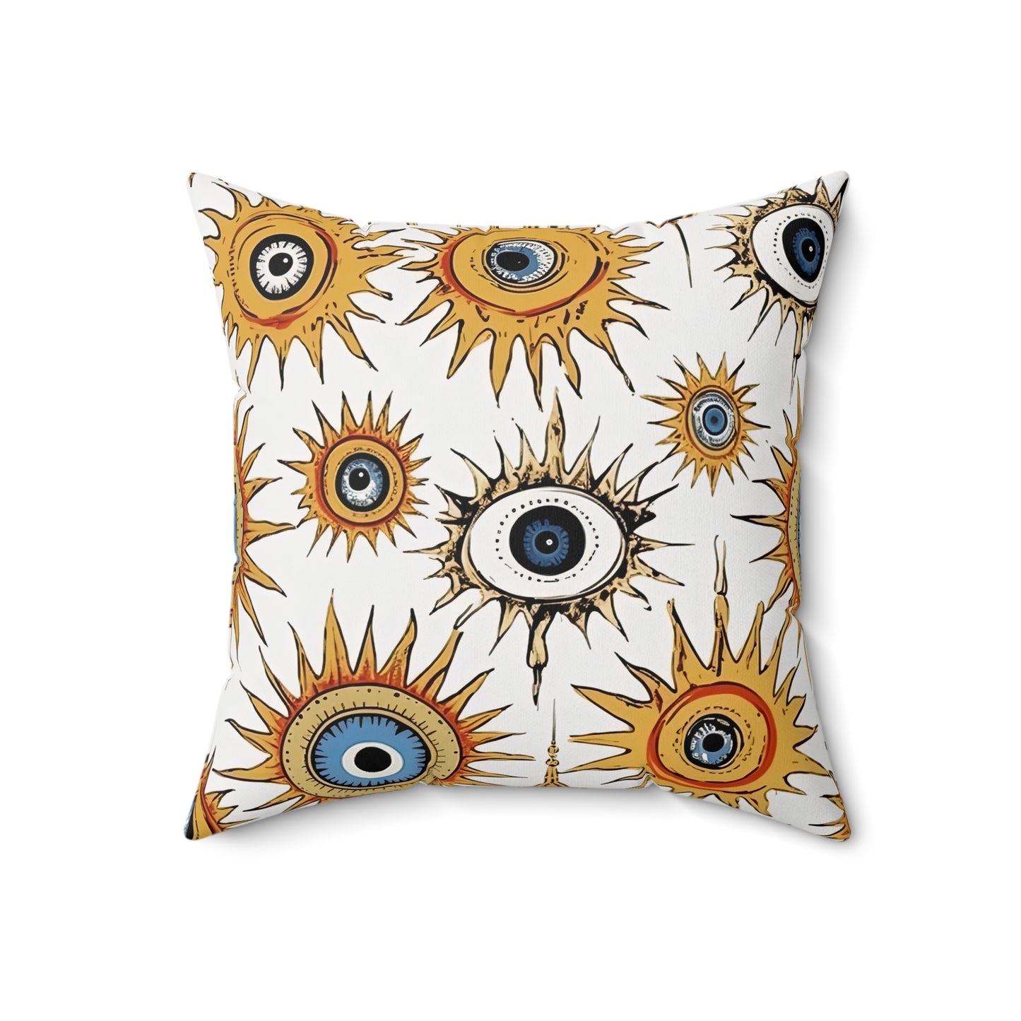 Ethereal Eyeful.Spun Polyester Square Pillow