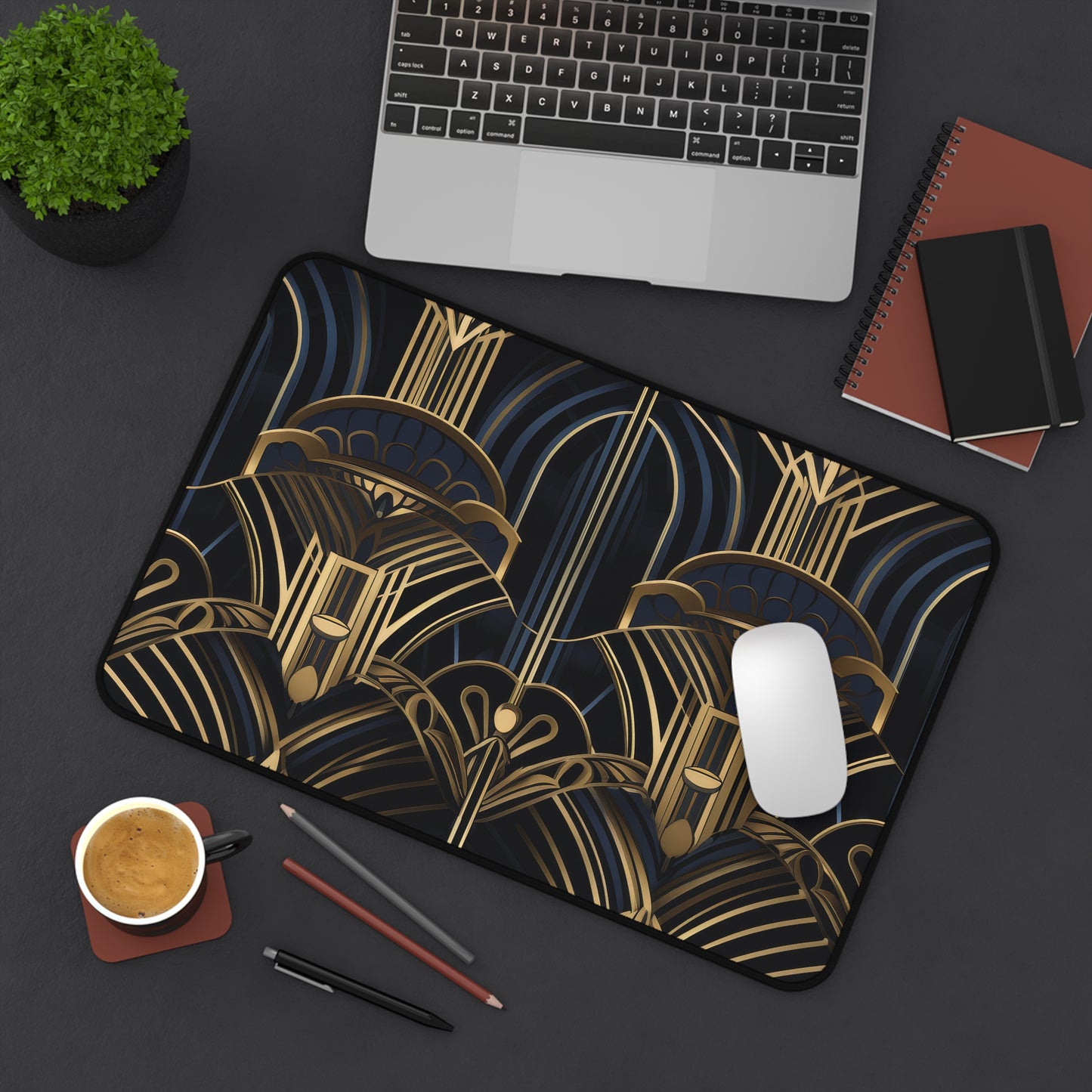 Deco Dance. Desk Mat - Stylish Office Organizer