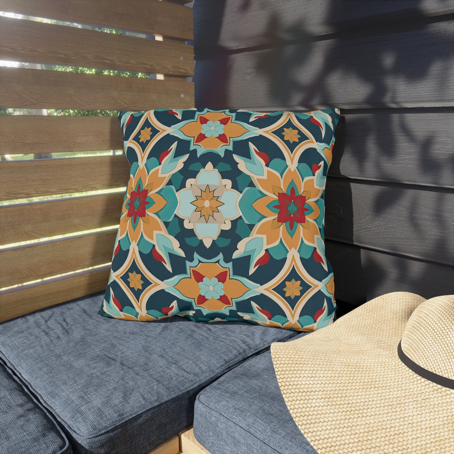 Serenade in Souk . Outdoor Pillows