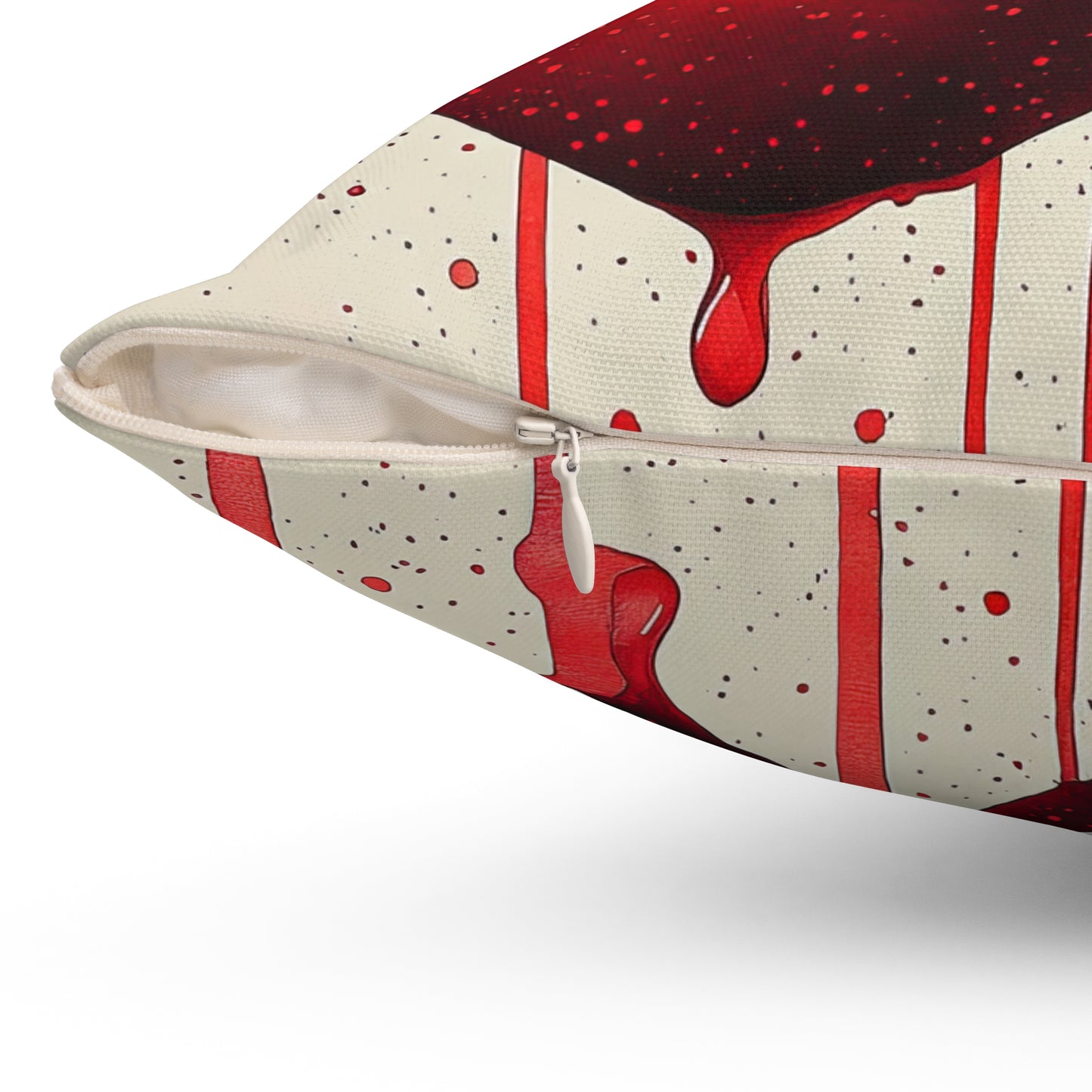 Cherry Drip - Decorative Spun Polyester Cushion
