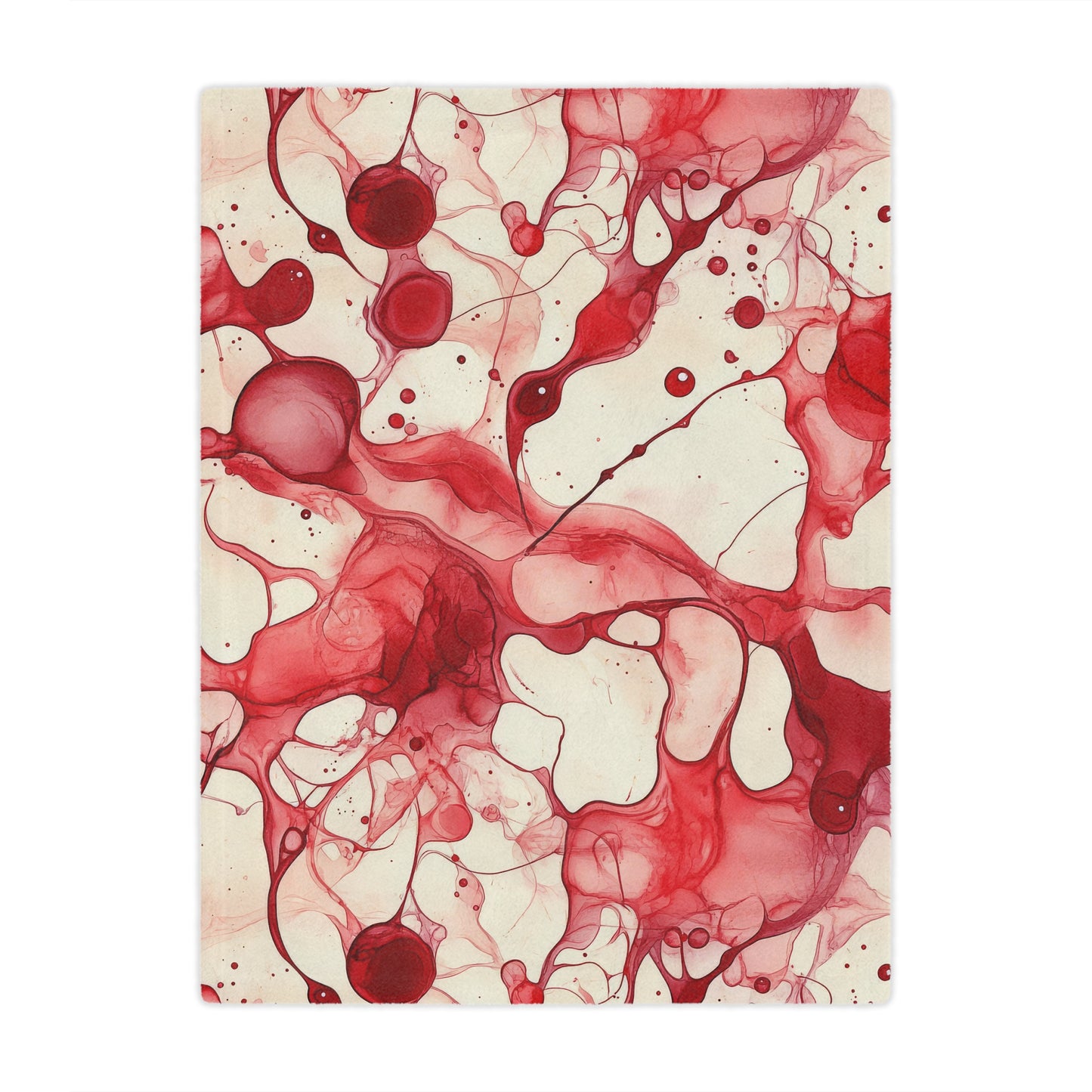 CherryLuster. Cozy Artistic Microfiber Blanket -