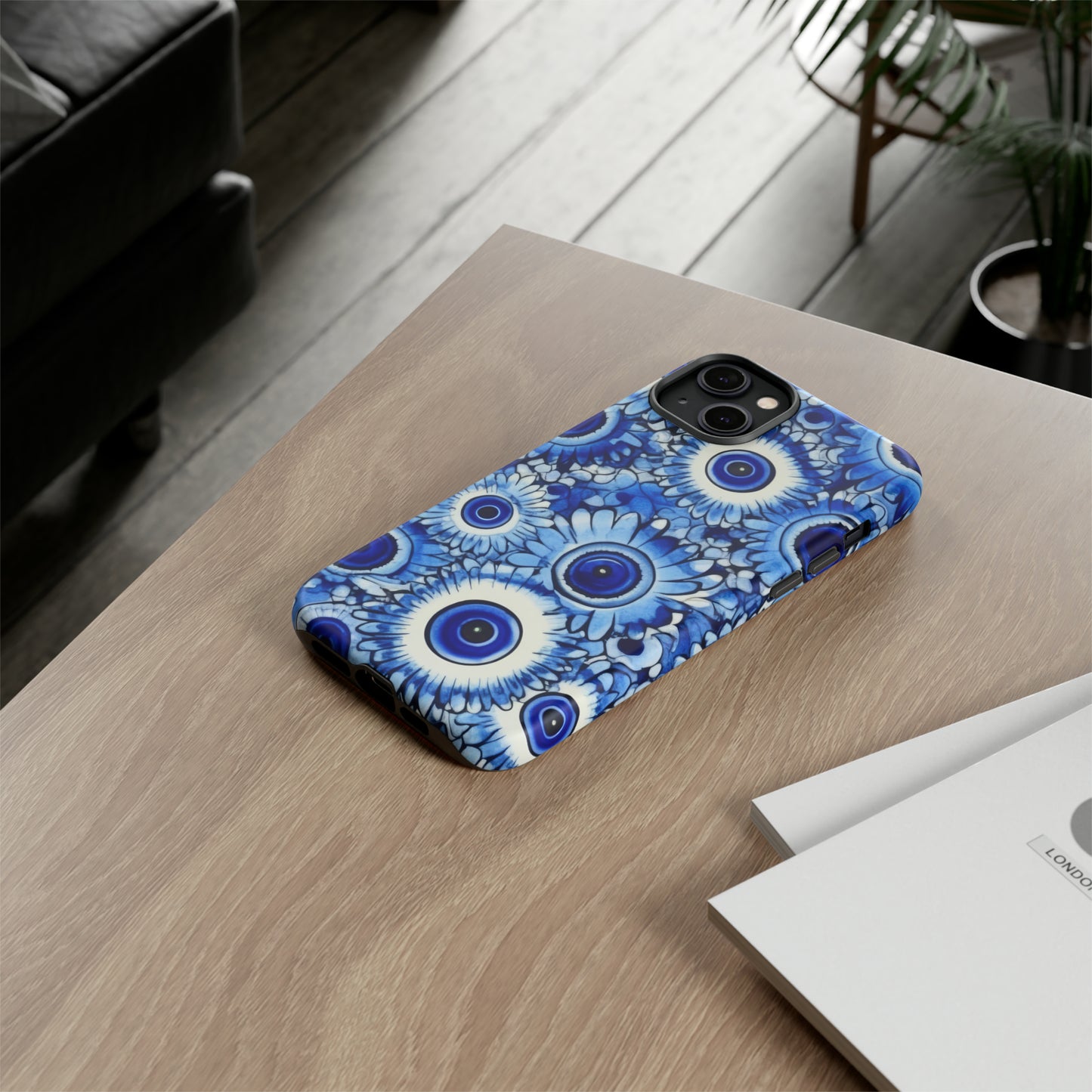 Portentous Pupil. Evil eye Inspired phone case. – Artistic Expression Meets Protection. Tough Cases