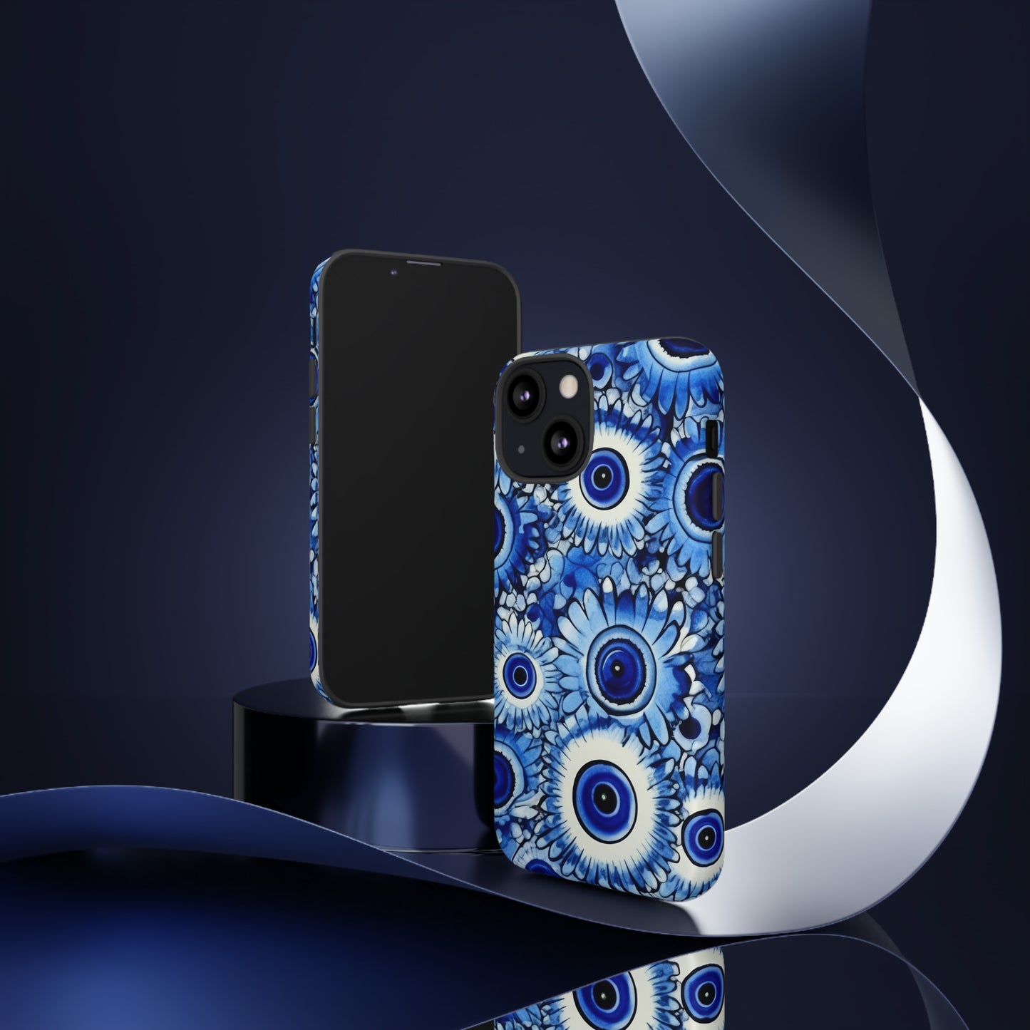 Portentous Pupil. Evil eye Inspired phone case. – Artistic Expression Meets Protection. Tough Cases