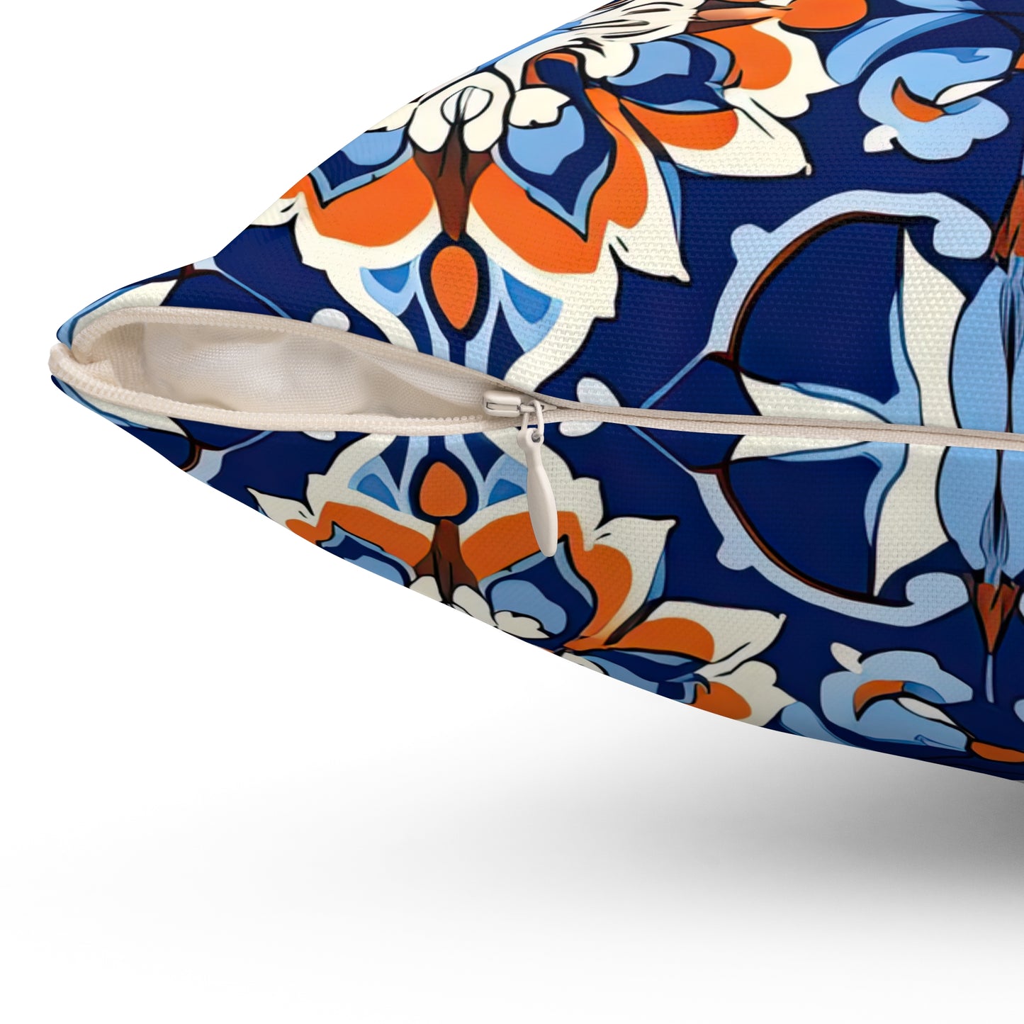 Souk Shadows Sonata . Spun Polyester Square Pillow