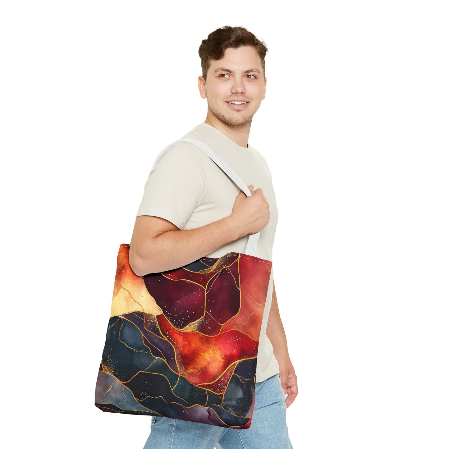 Velvet Cherry. Tote Bag for Everyday Use