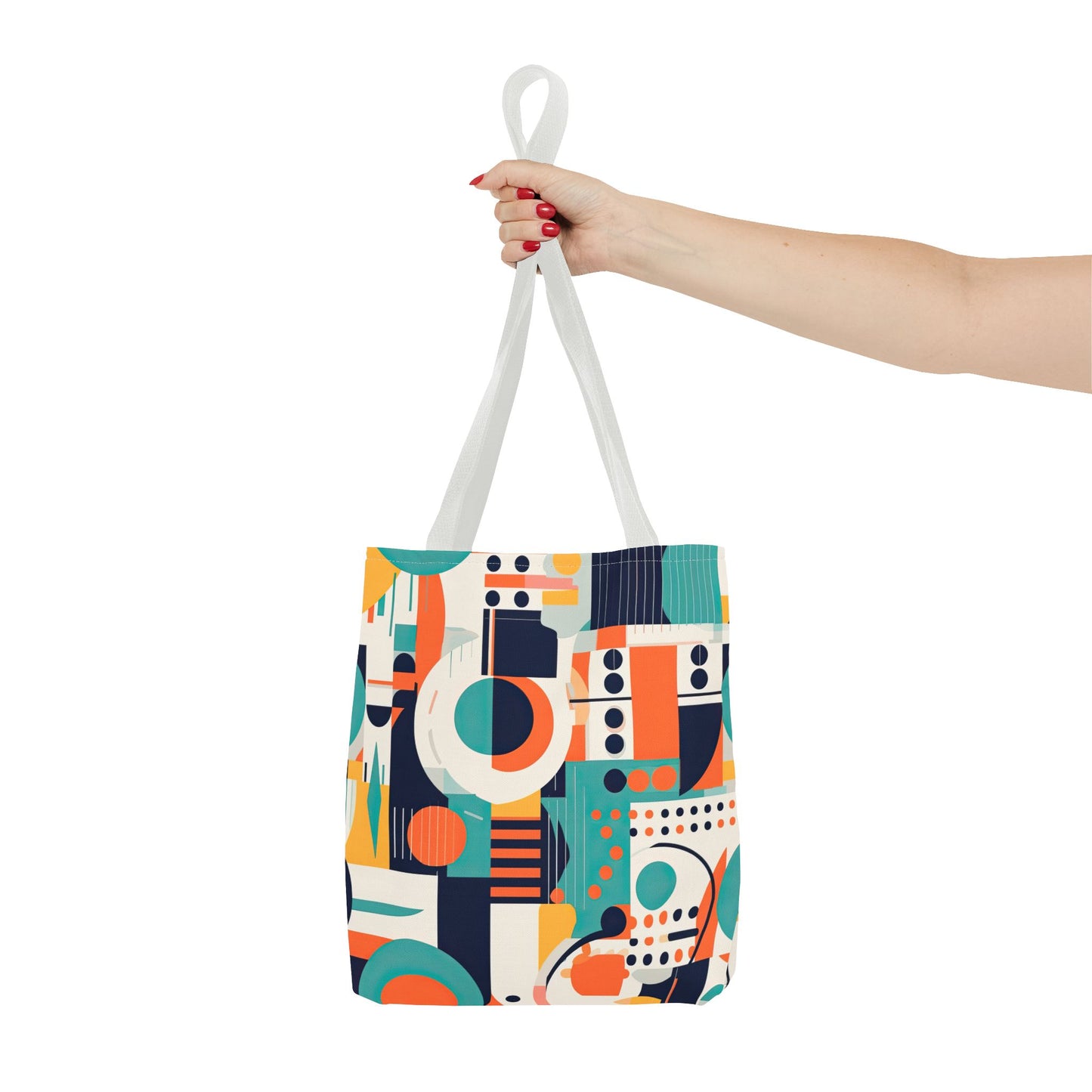 Echoes of the Analog Future. Tote Bag for Everyday Use