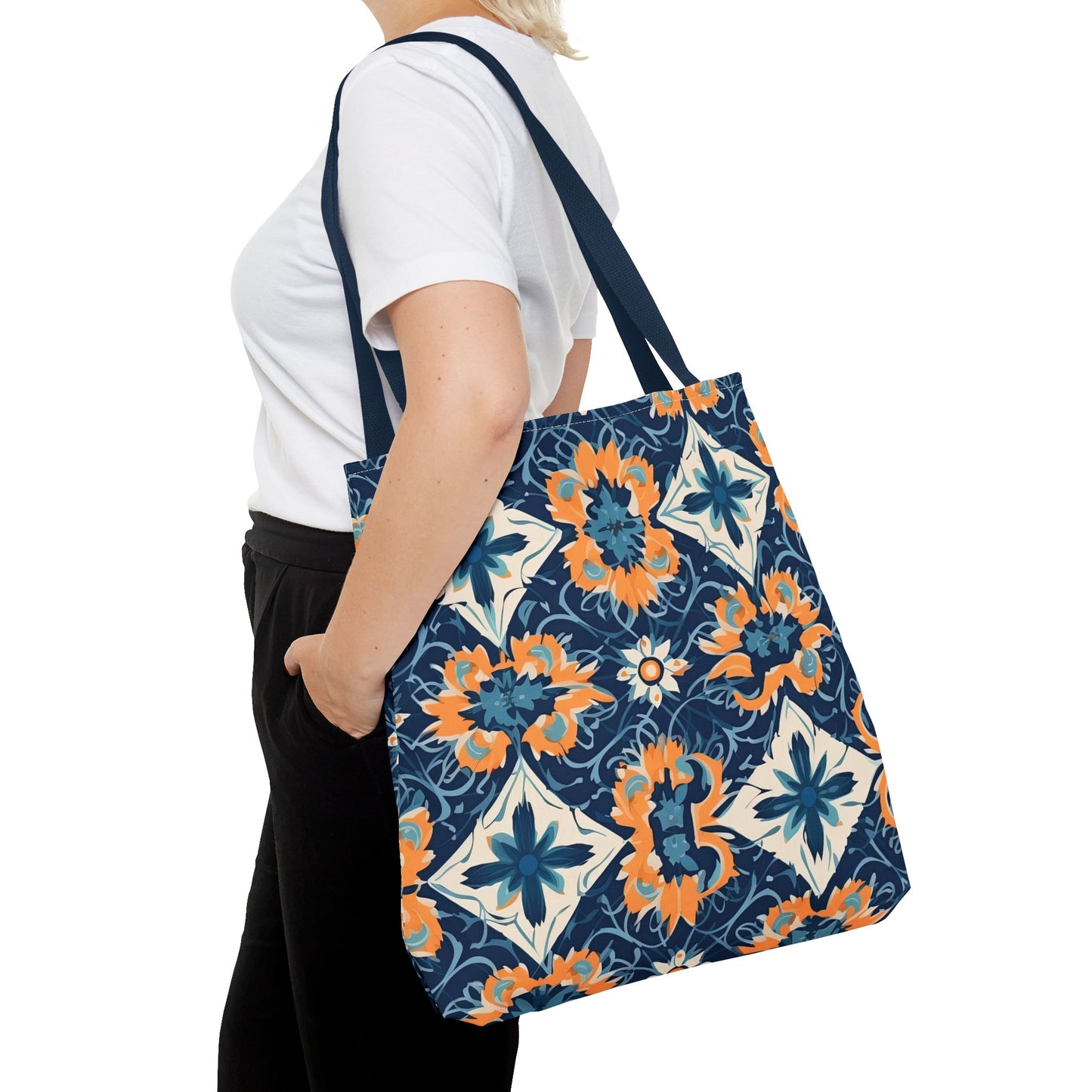 Velvet Veil Vision. Tote Bag for Everyday Use