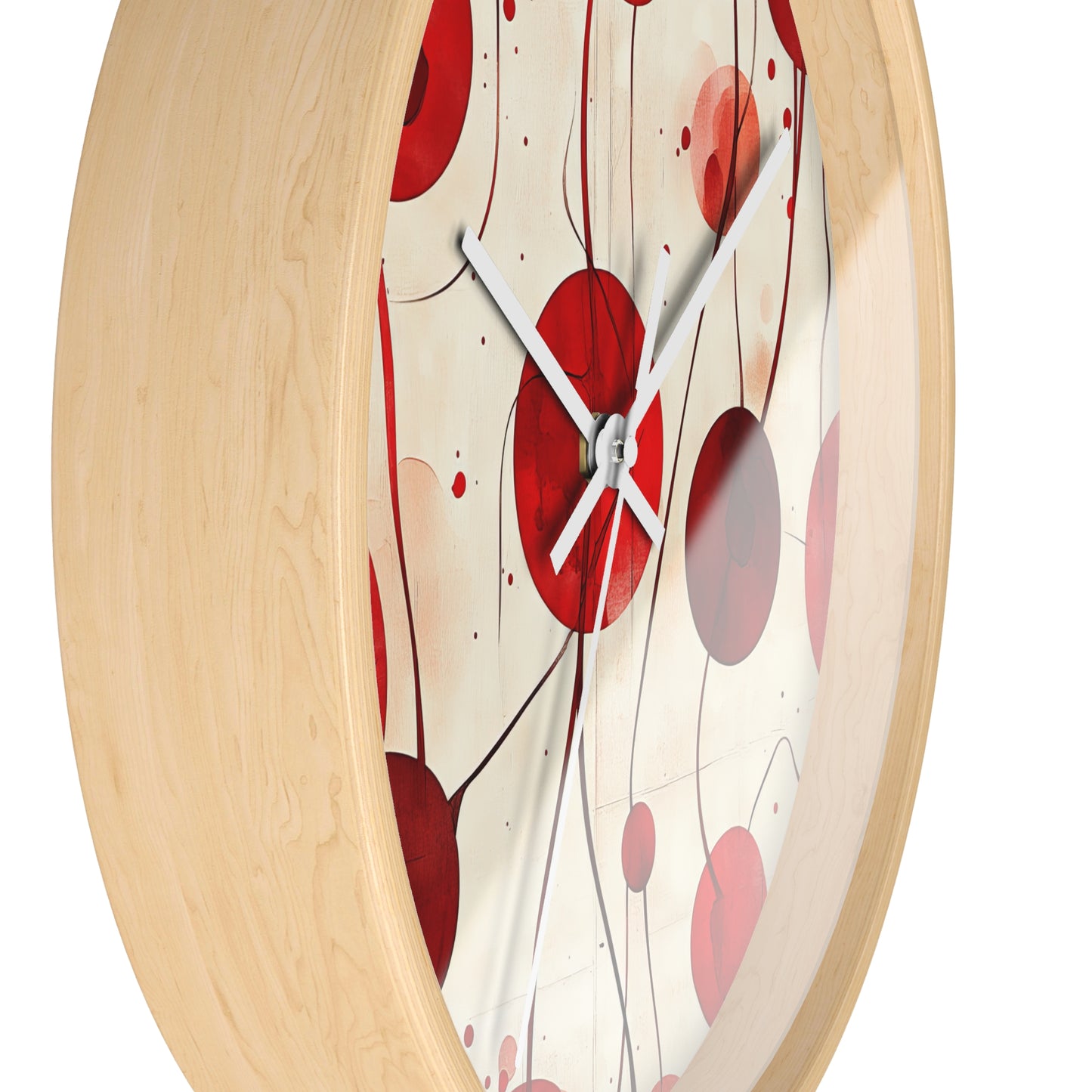 Vintage Cherry Wall Clock - Artistic Home Decor