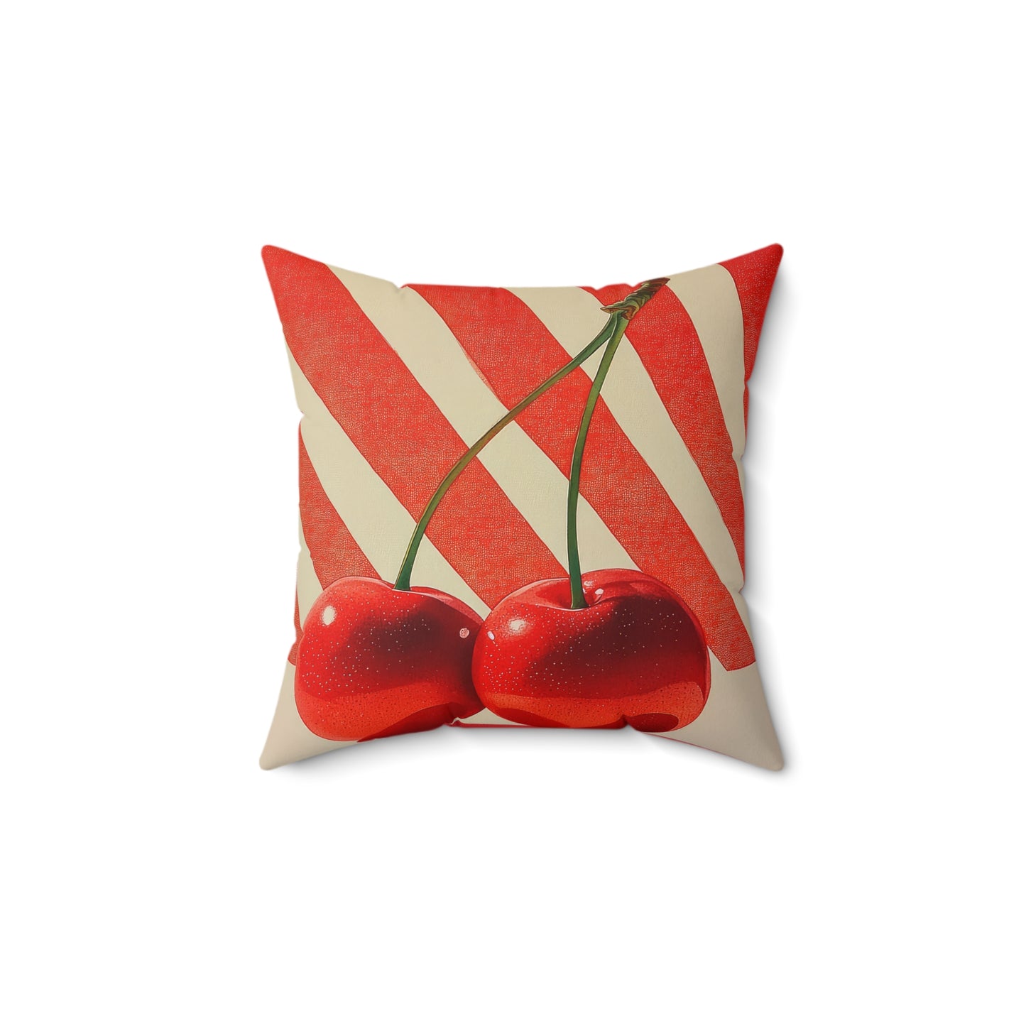 Cherry Noir.- Decorative Spun Polyester Cushion