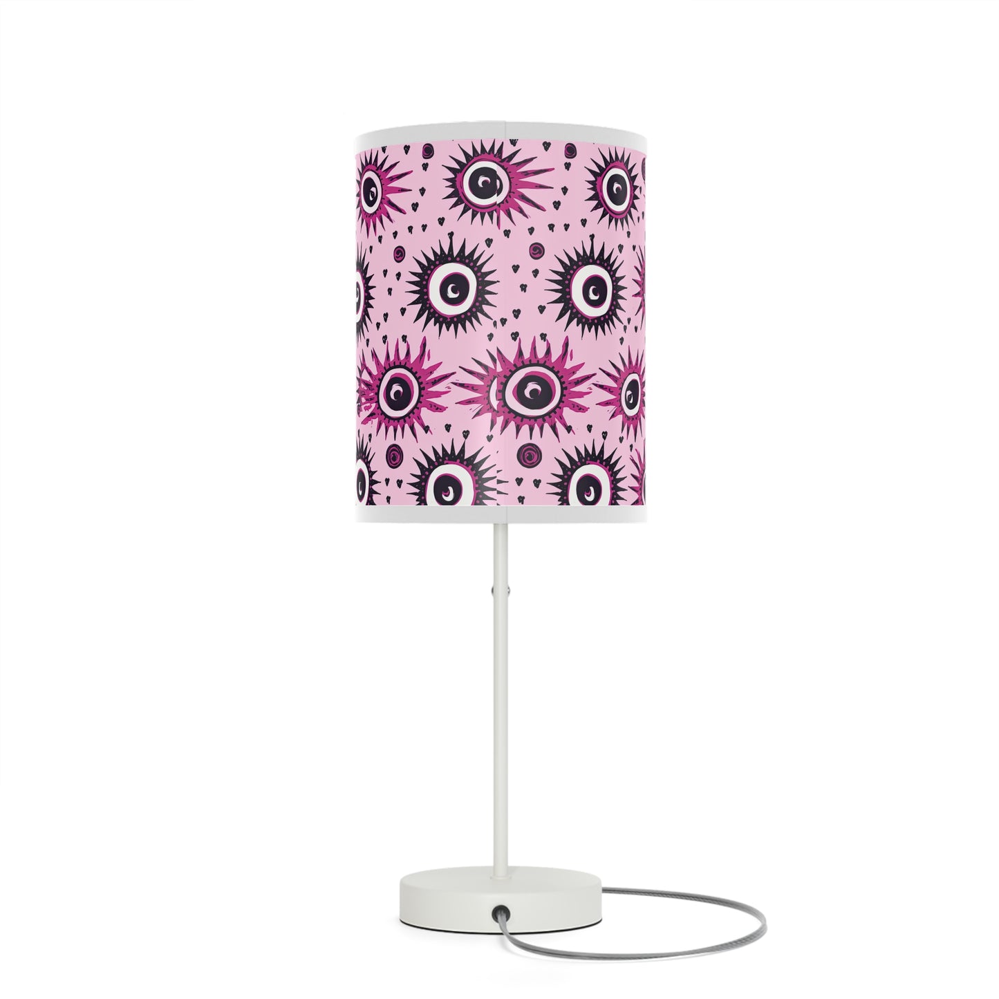 Evil Pink Eye. Lamp on a Stand, US|CA plug