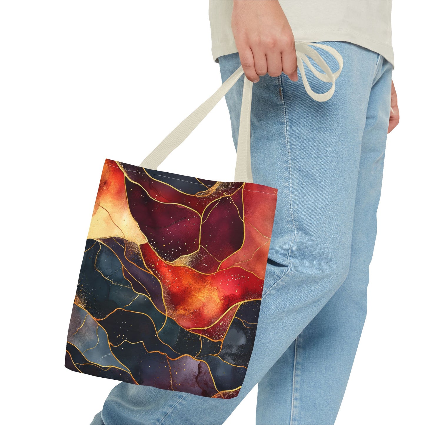 Velvet Cherry. Tote Bag for Everyday Use