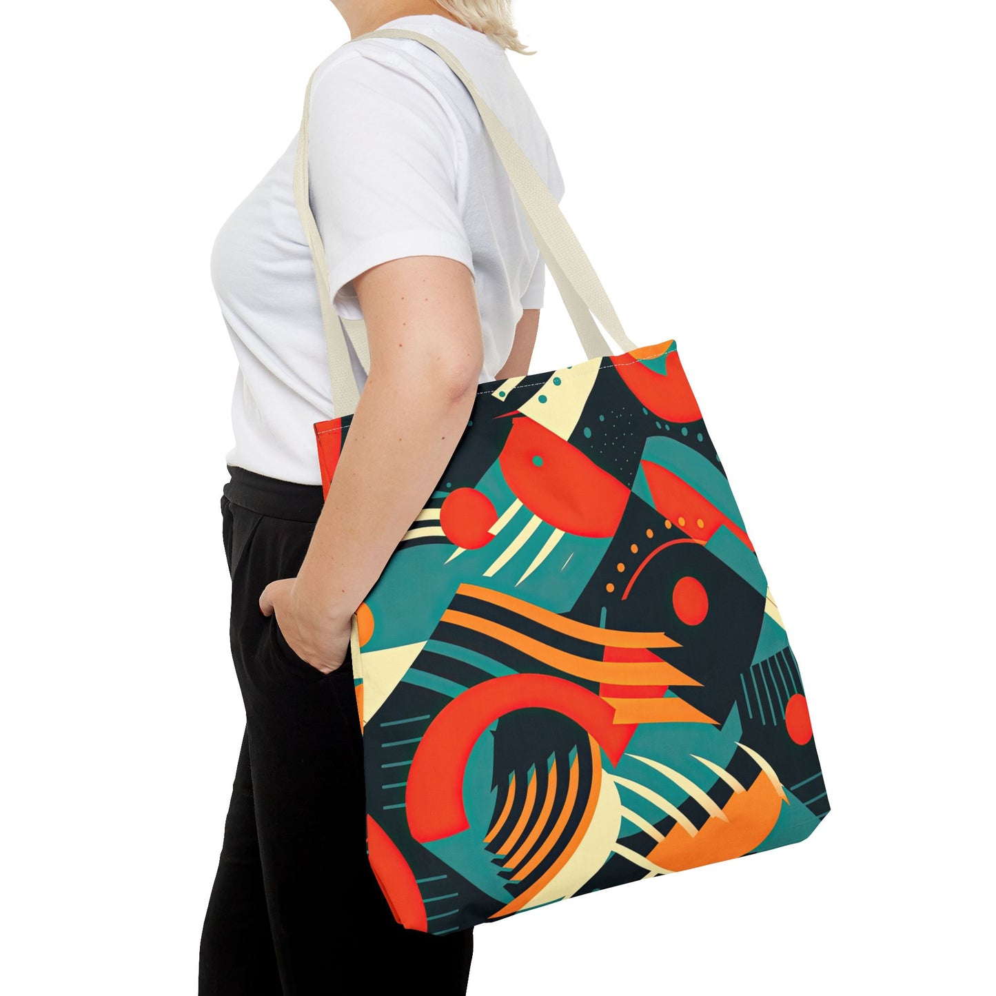 Timeless Techscape. Tote Bag for Everyday Use