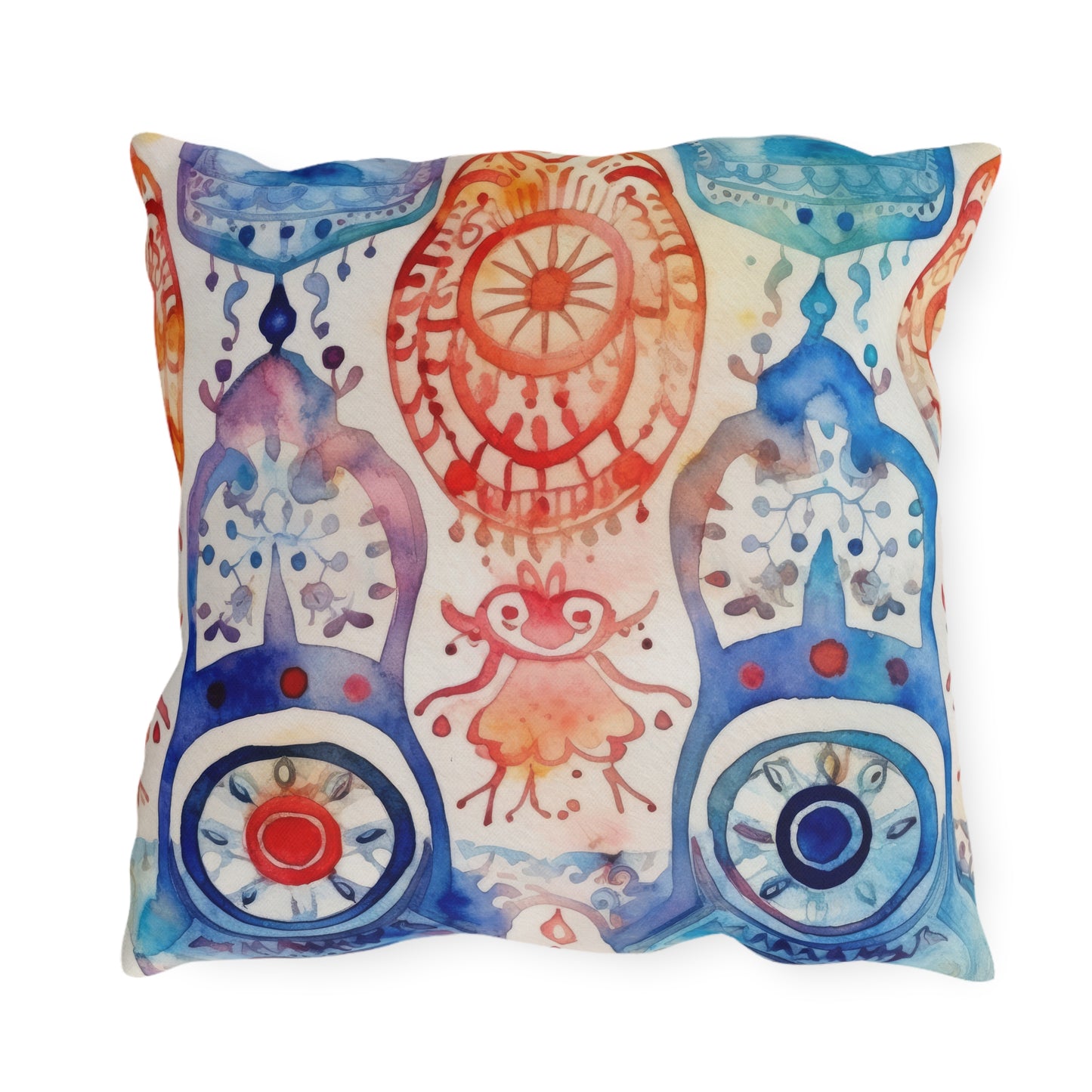 Omen of Hands.Outdoor Pillows