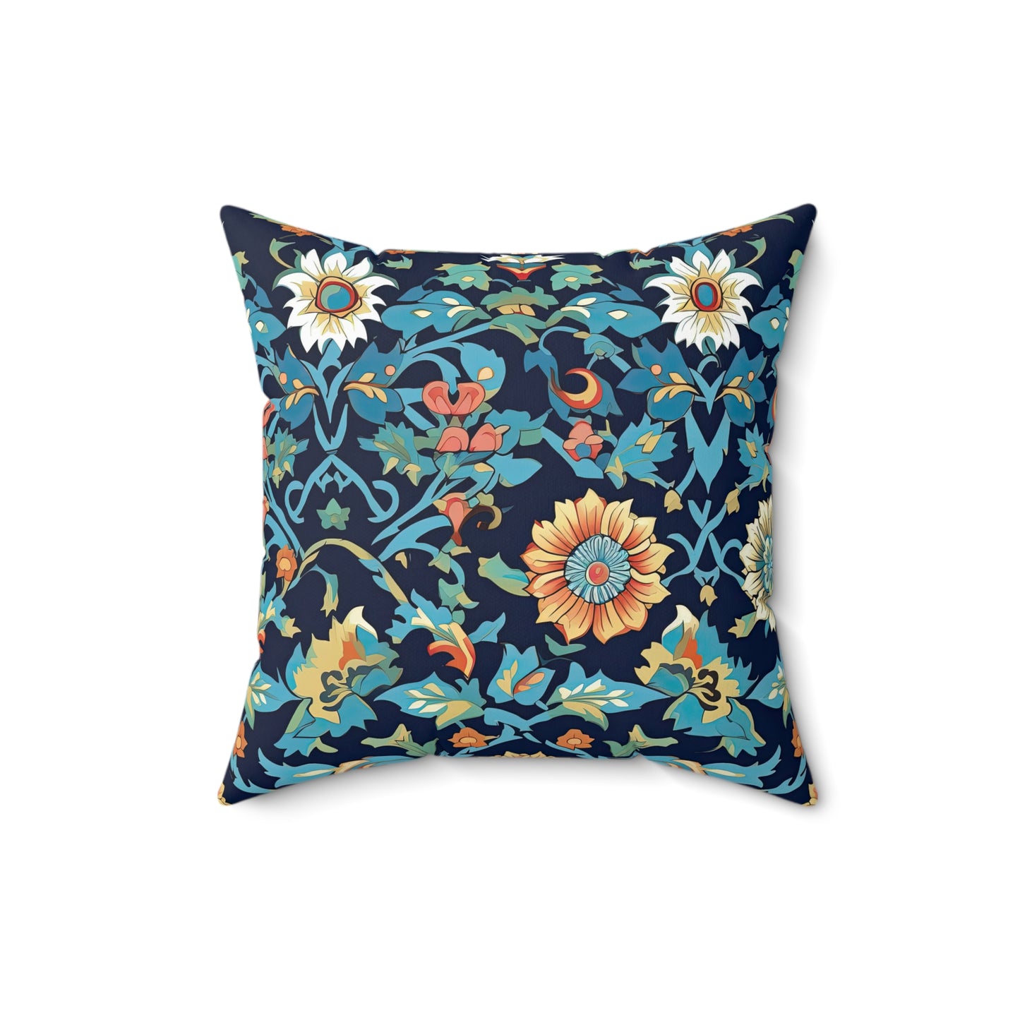 Spice Bazaar Sonata . Spun Polyester Square Pillow