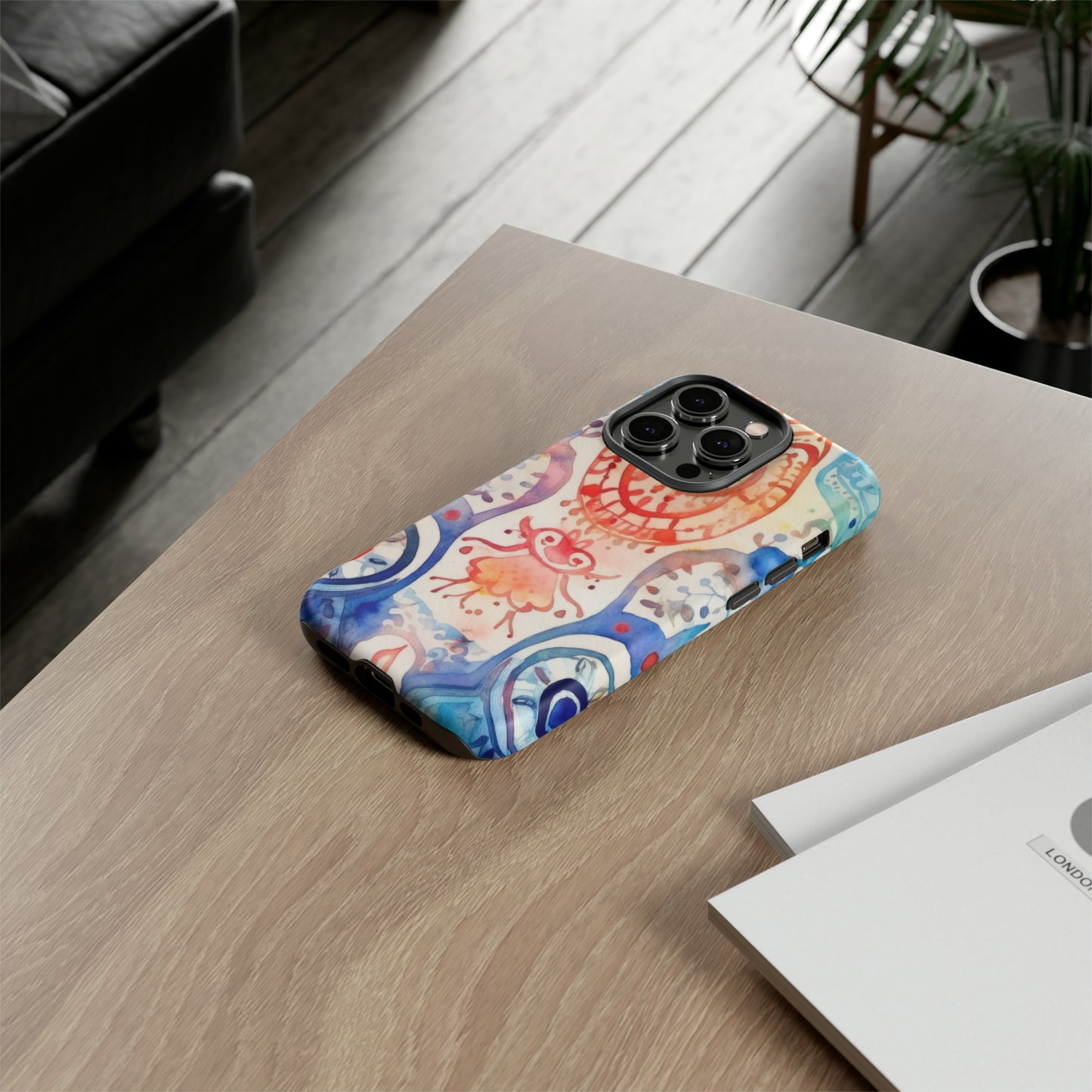 Omen of Hands. Evil eye Inspired phone case. – Artistic Expression Meets Protection. Tough Cases