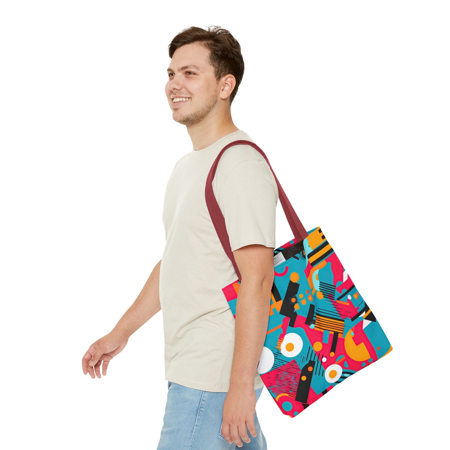 Technicolor Dreamscape . Tote Bag for Everyday Use