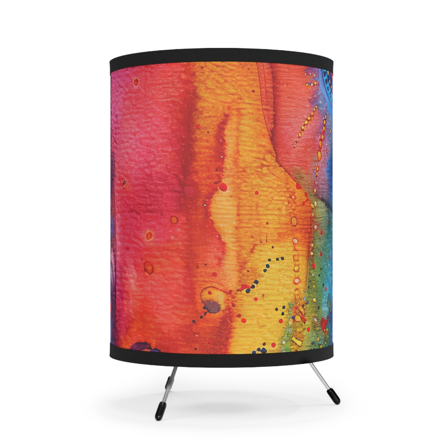 Hamsa Dreamscape-. Modern Tripod Lamp