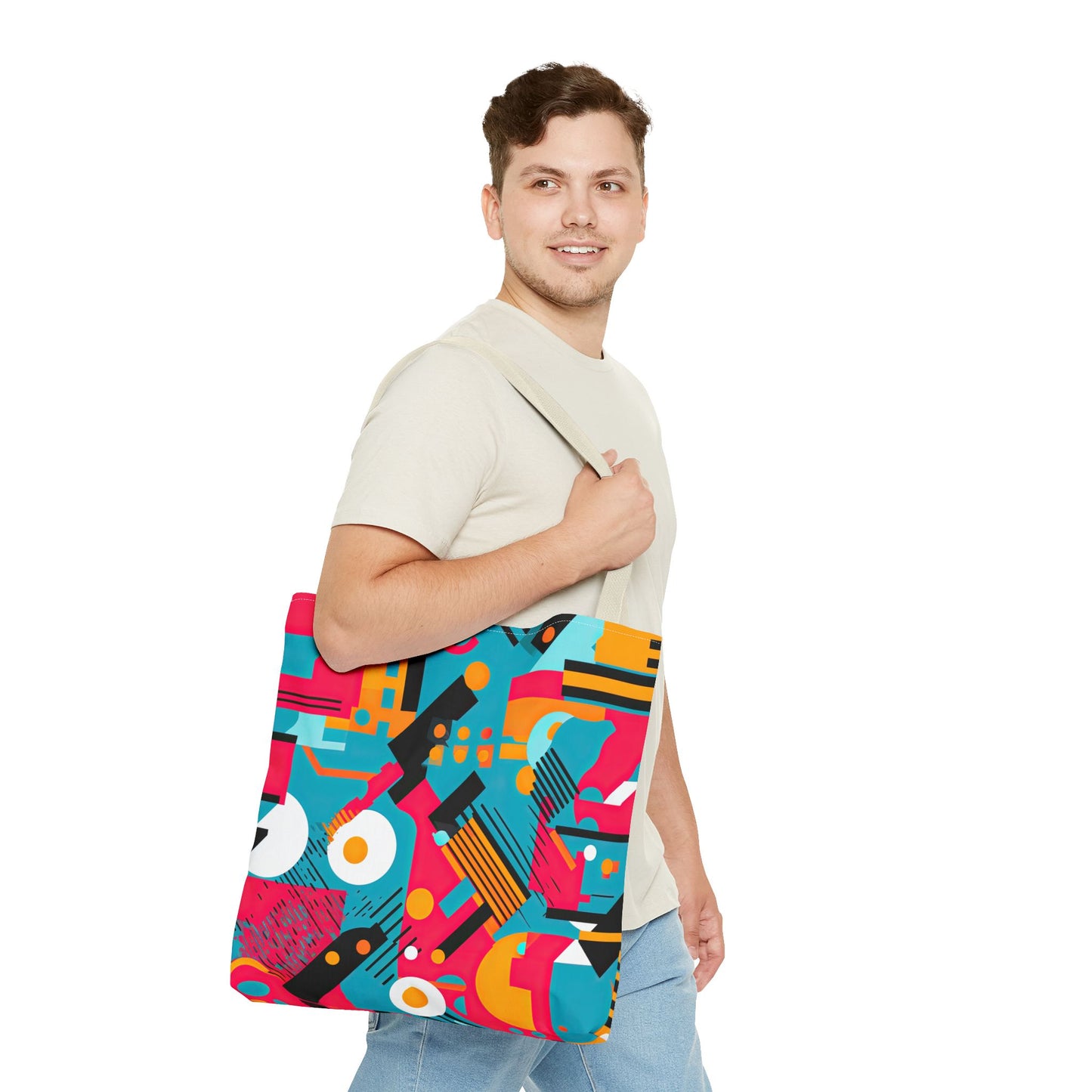 Technicolor Dreamscape . Tote Bag for Everyday Use