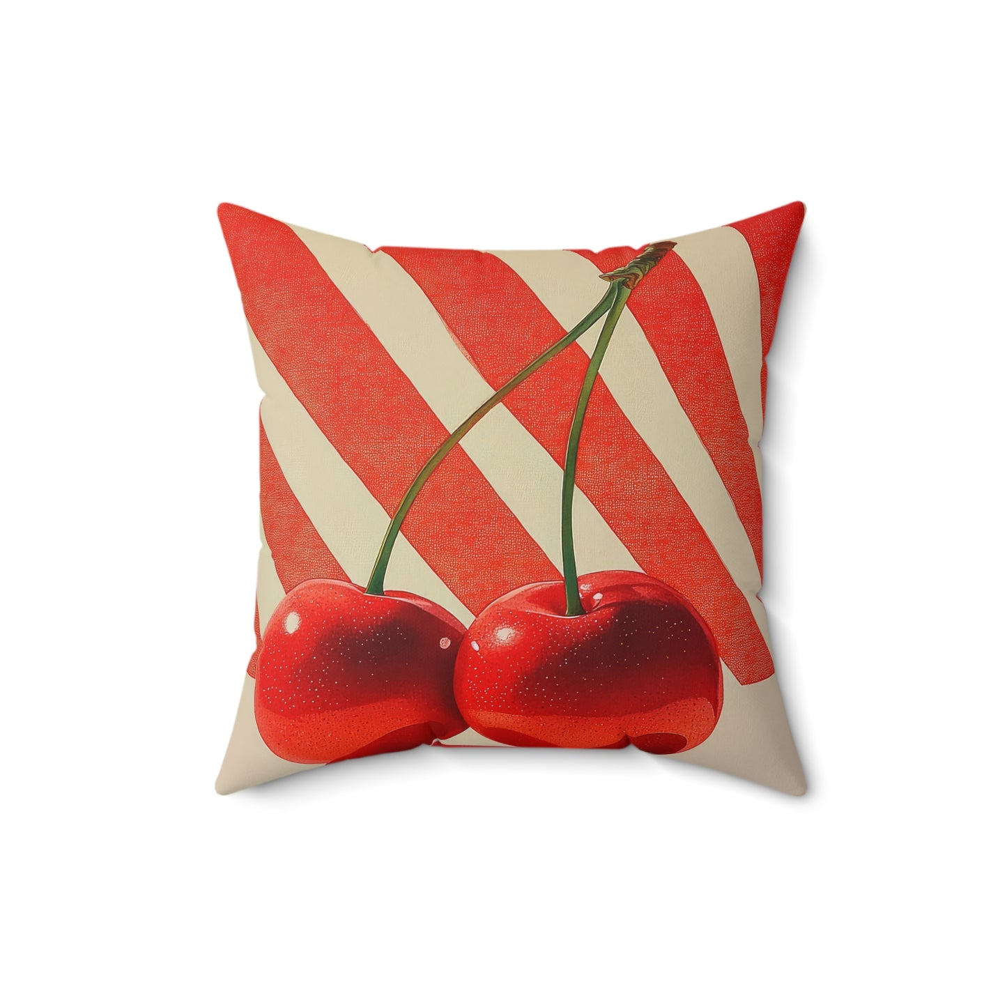 Cherry Noir.- Decorative Spun Polyester Cushion